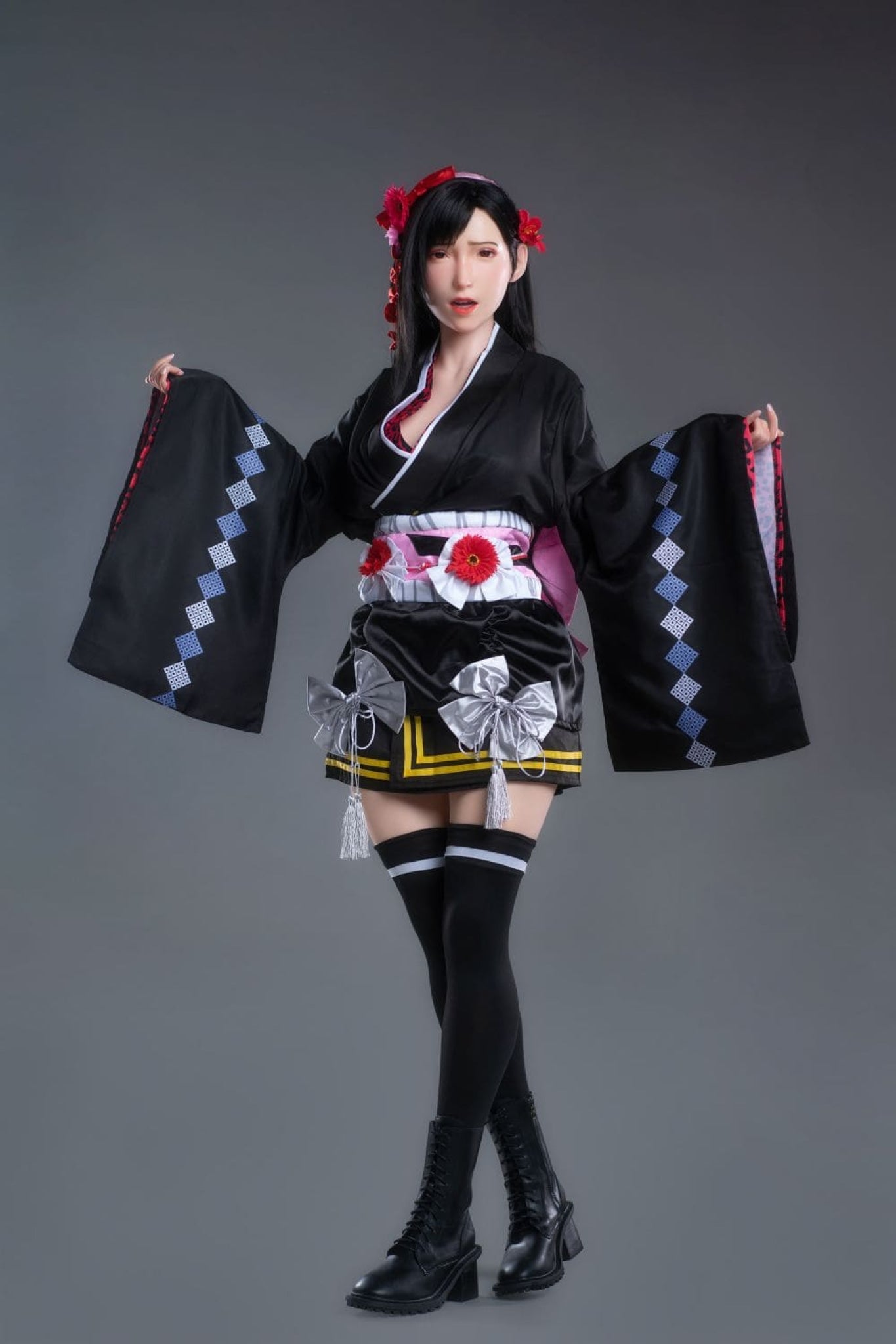 Tifa Lady Silicone Sex Doll - Game Lady Doll