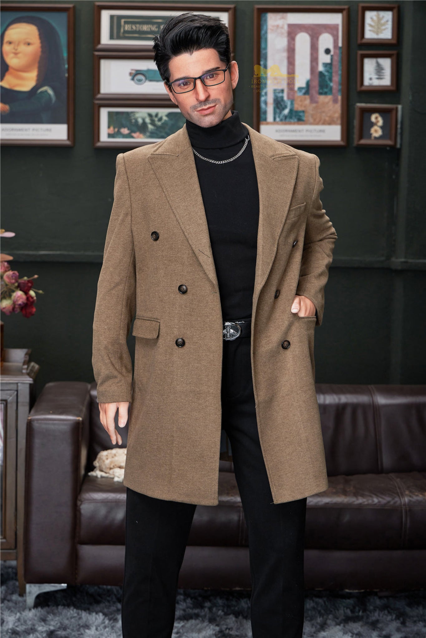 George   176cm( 5ft8) Silicone Male Sex Doll - IronTech Doll®