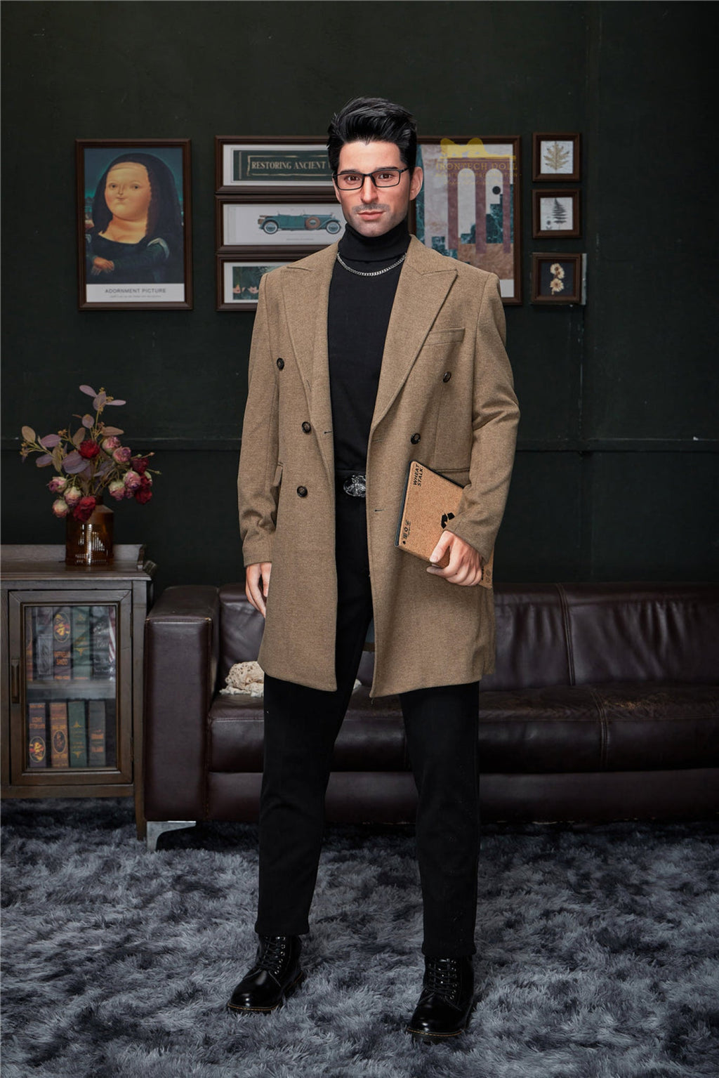 George   176cm( 5ft8) Silicone Male Sex Doll - IronTech Doll®