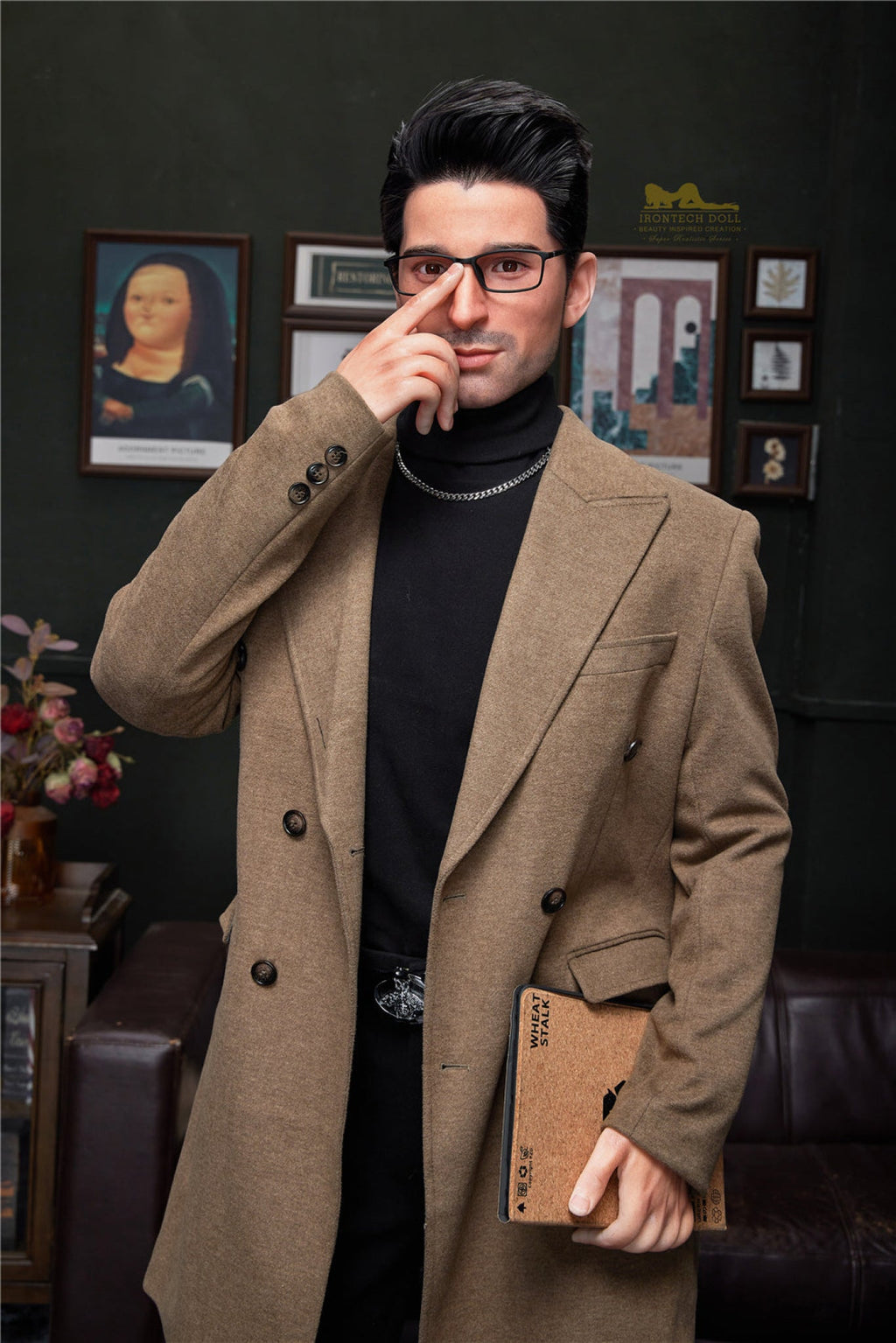 George   176cm( 5ft8) Silicone Male Sex Doll - IronTech Doll®