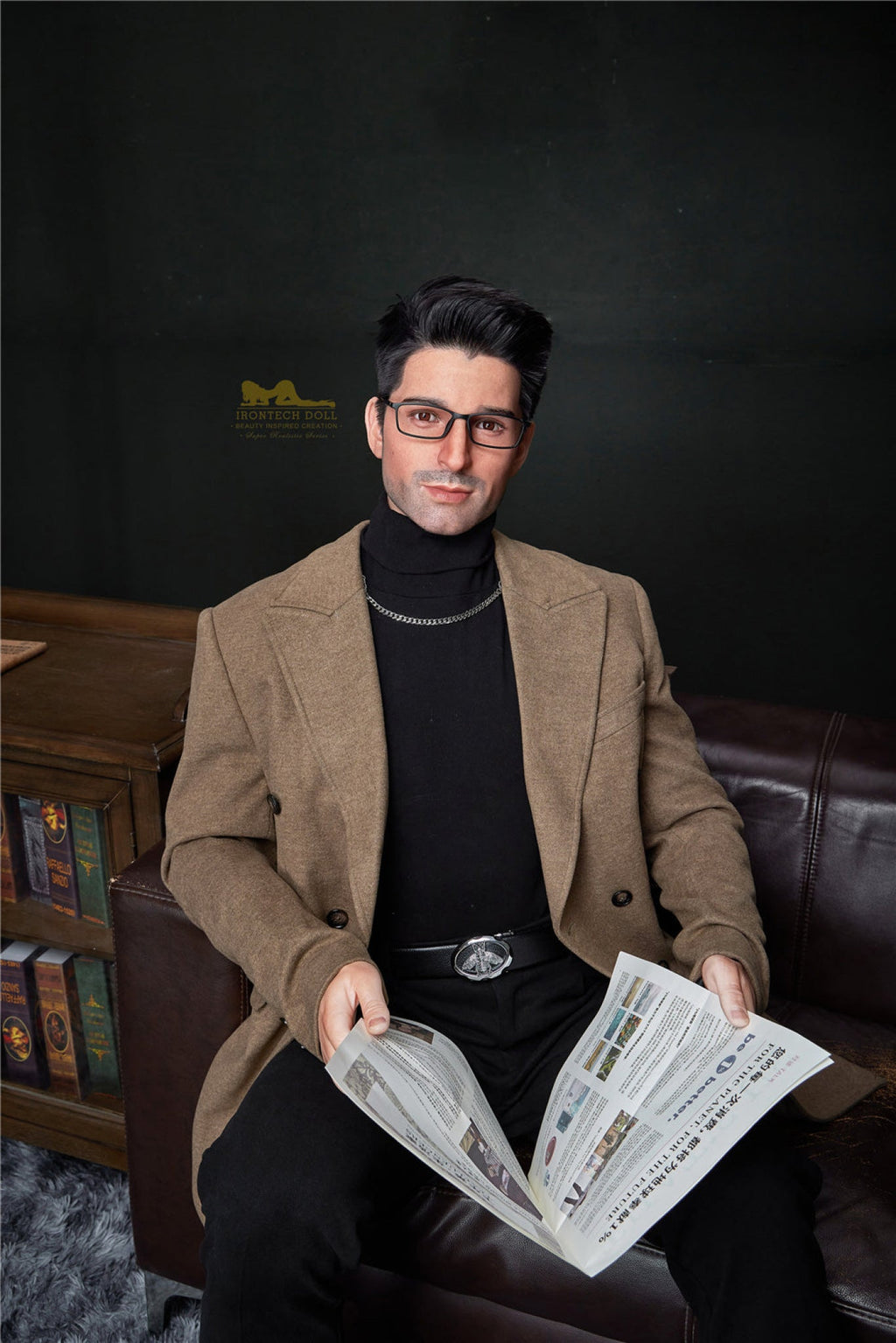 George   176cm( 5ft8) Silicone Male Sex Doll - IronTech Doll®