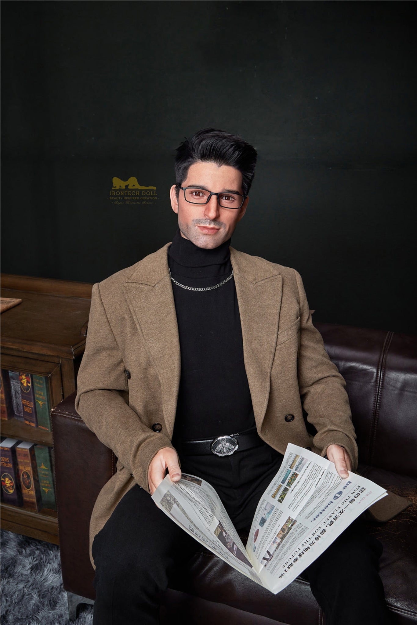 George   176cm( 5ft8) Silicone Male Sex Doll - IronTech Doll®