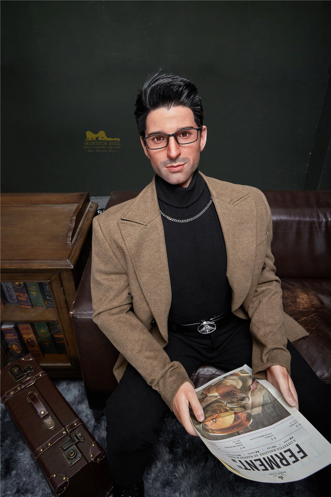 George   176cm( 5ft8) Silicone Male Sex Doll - IronTech Doll®