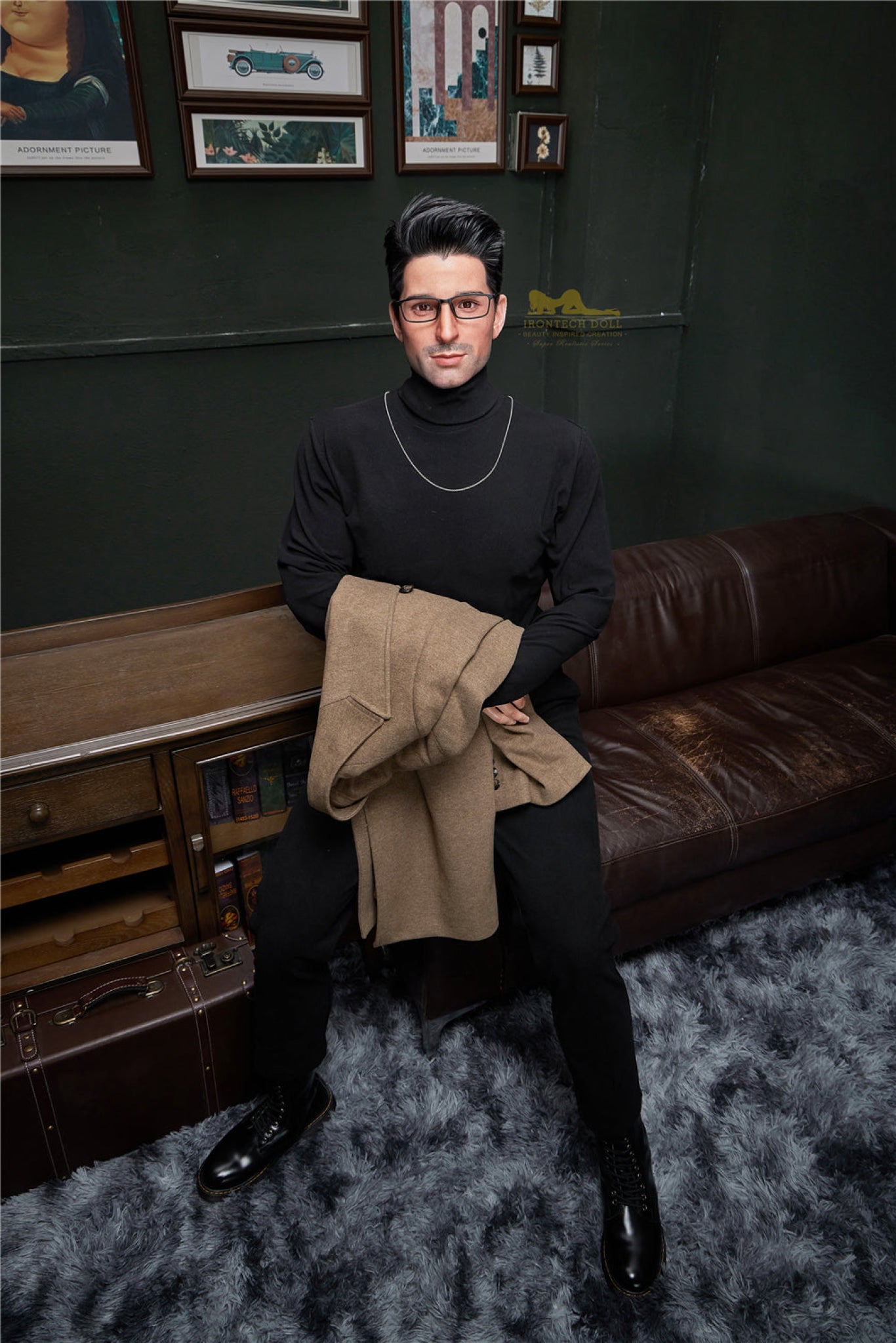 George   176cm( 5ft8) Silicone Male Sex Doll - IronTech Doll®