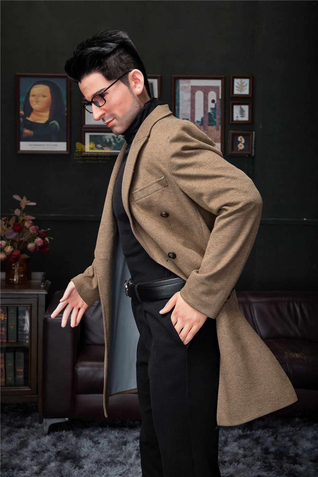 George   176cm( 5ft8) Silicone Male Sex Doll - IronTech Doll®