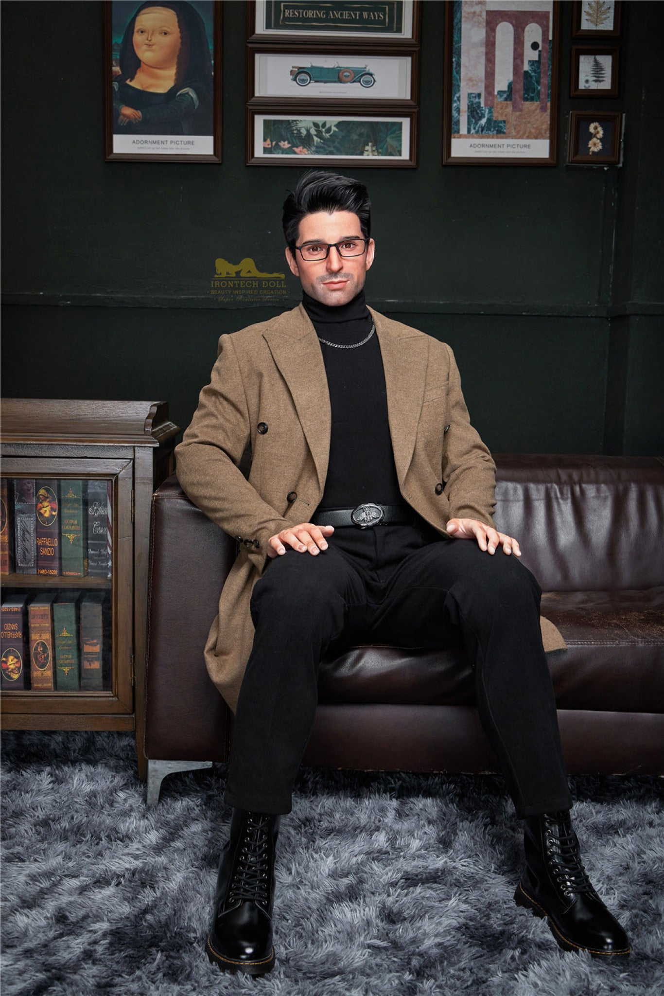 George   176cm( 5ft8) Silicone Male Sex Doll - IronTech Doll®