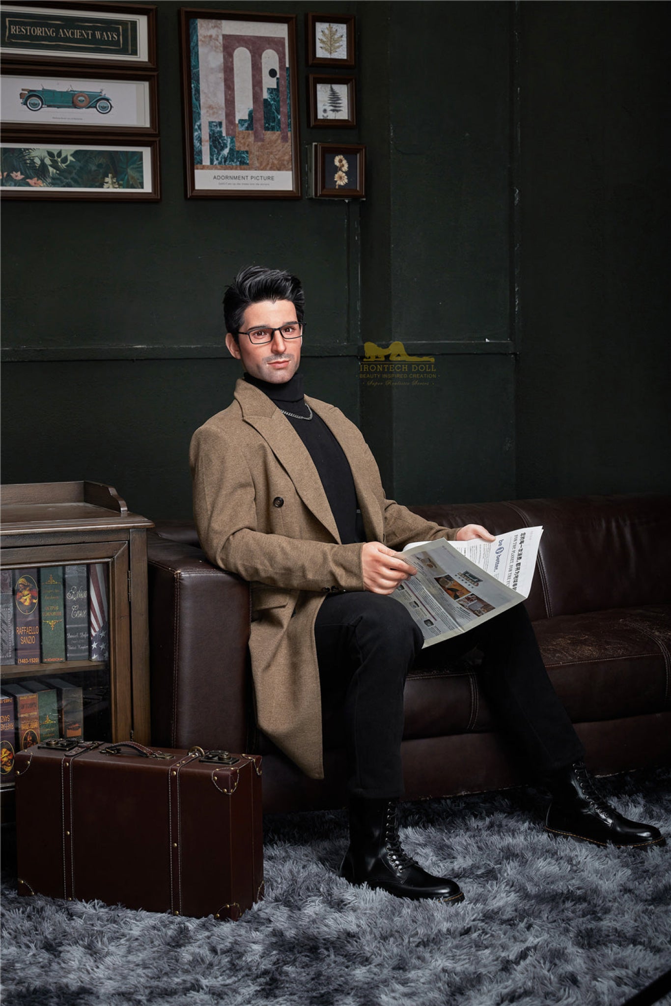 George   176cm( 5ft8) Silicone Male Sex Doll - IronTech Doll®