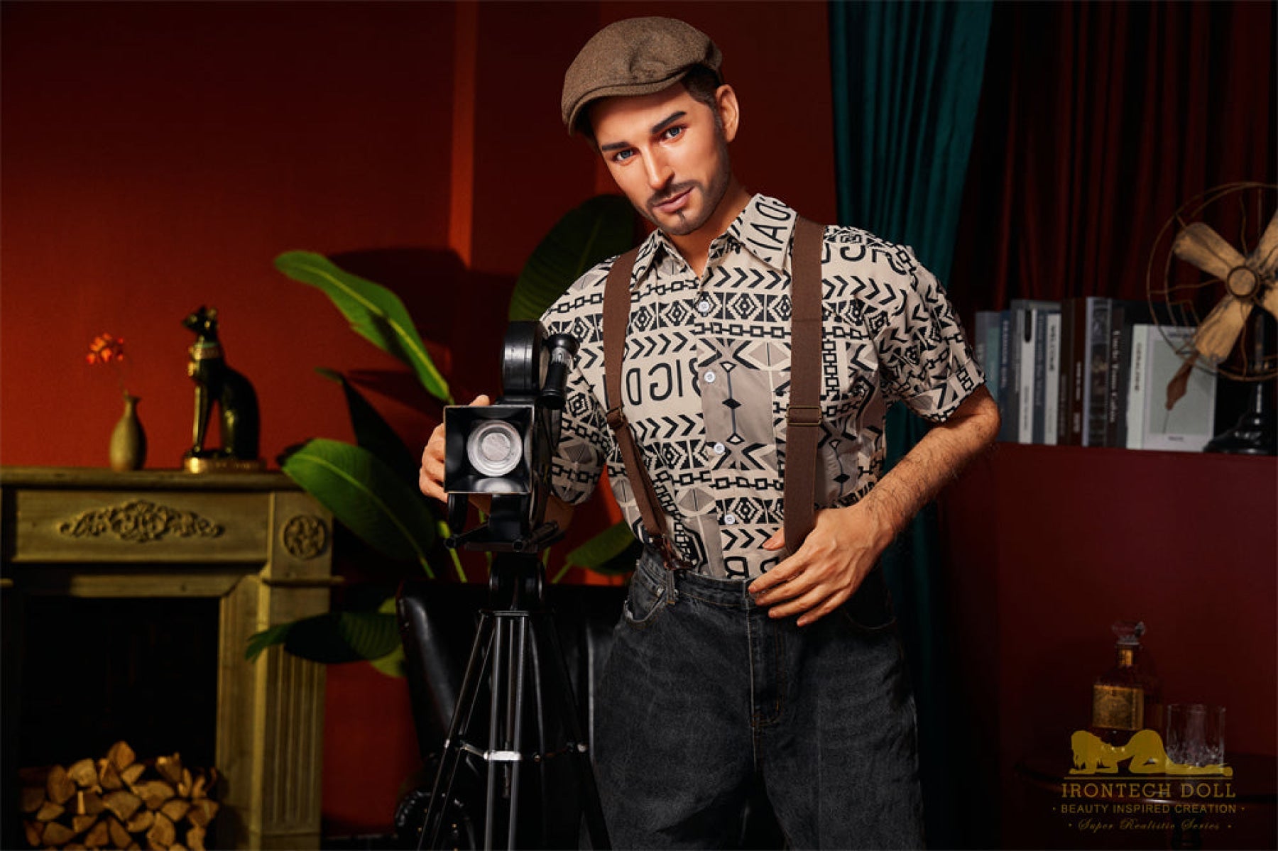 George 170cm( 5ft7) Producer Silicone Male Sex Doll - IronTech Doll®