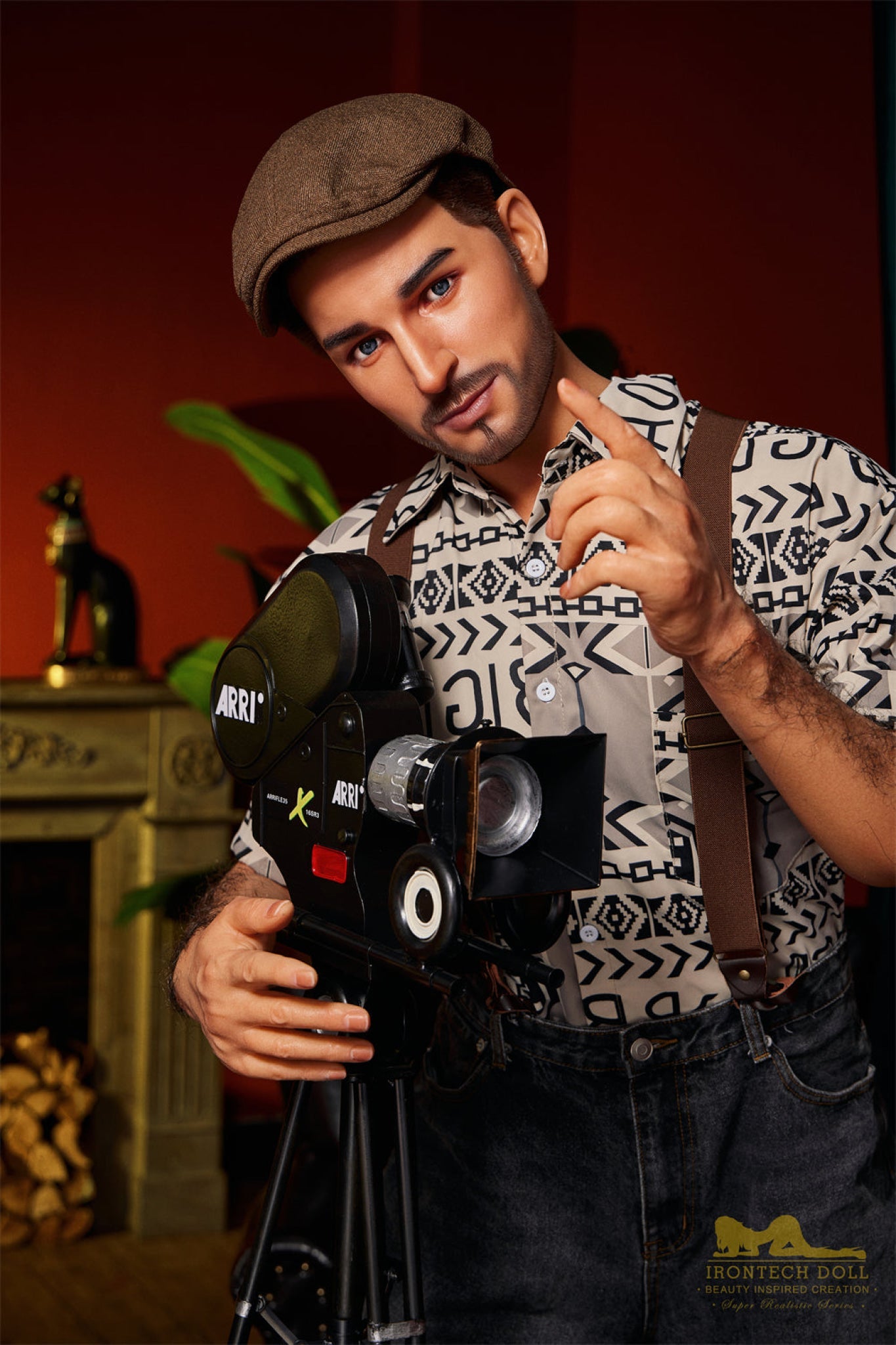 George 170cm( 5ft7) Producer Silicone Male Sex Doll - IronTech Doll®