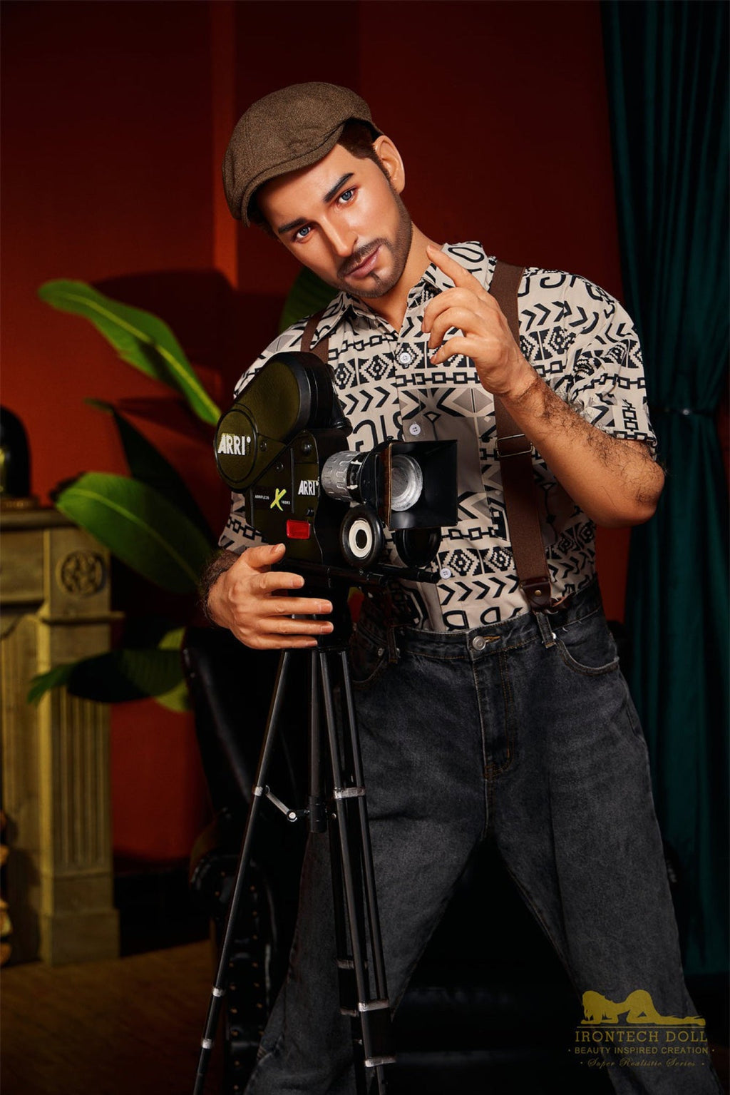 George 170cm( 5ft7) Producer Silicone Male Sex Doll - IronTech Doll®