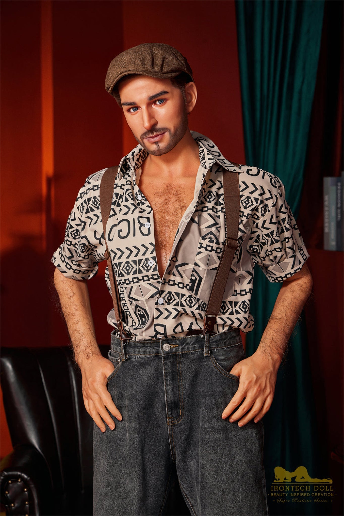 George 170cm( 5ft7) Producer Silicone Male Sex Doll - IronTech Doll®