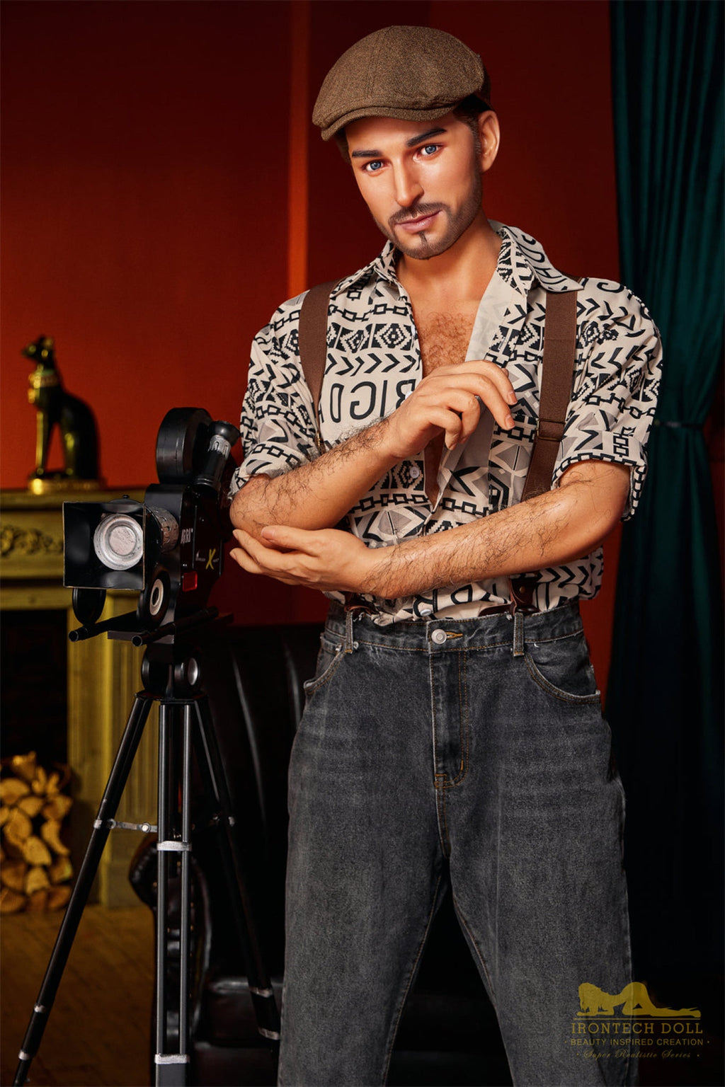 George 170cm( 5ft7) Producer Silicone Male Sex Doll - IronTech Doll®