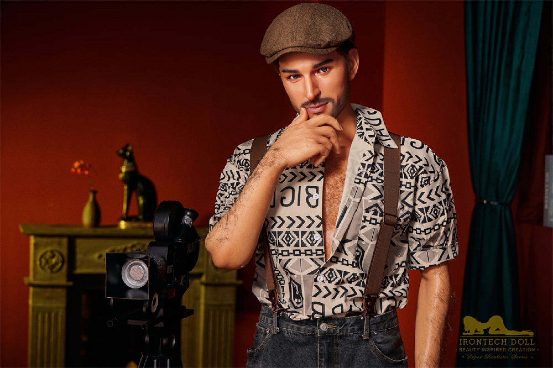 George 170cm( 5ft7) Producer Silicone Male Sex Doll - IronTech Doll®