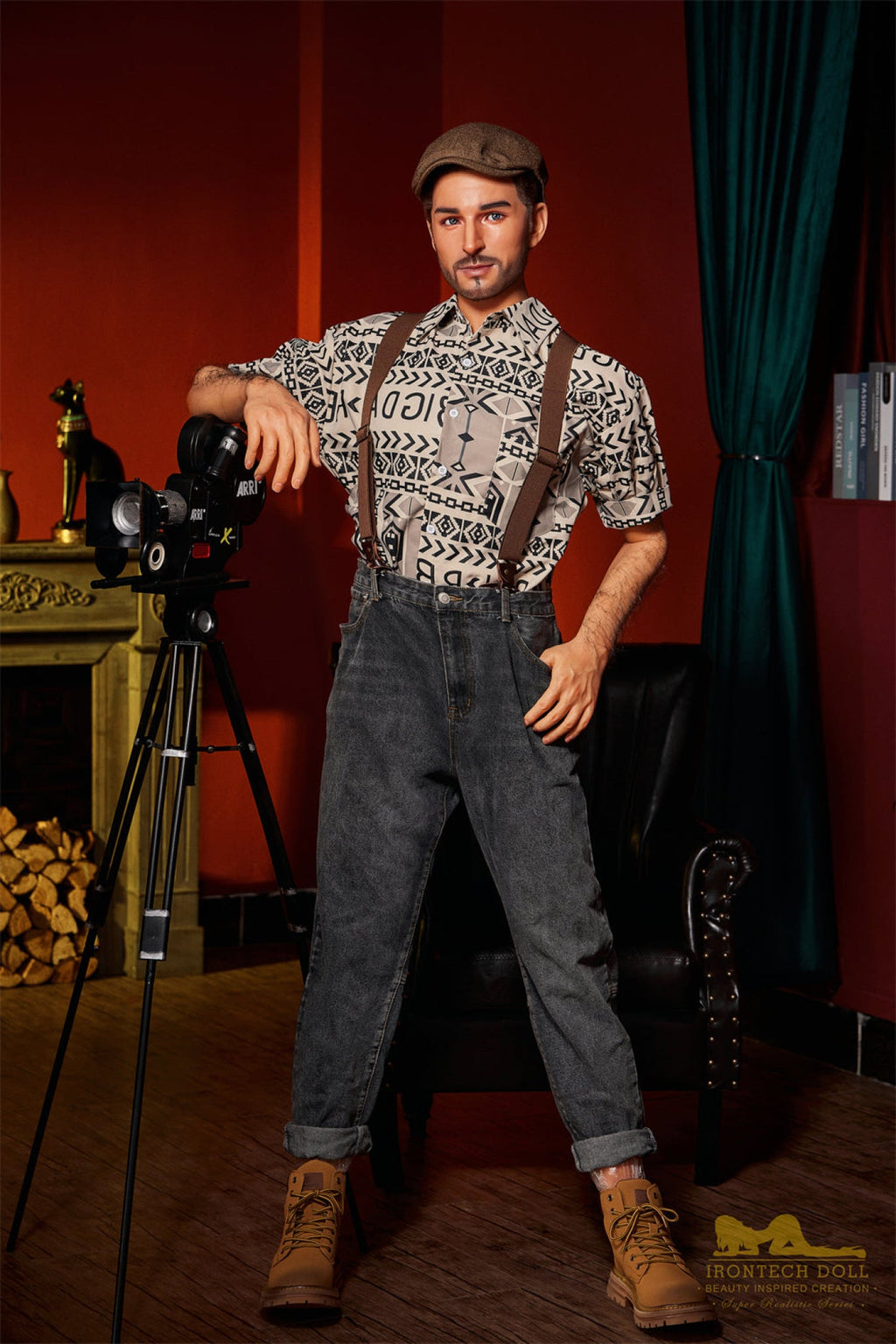 George 170cm( 5ft7) Producer Silicone Male Sex Doll - IronTech Doll®