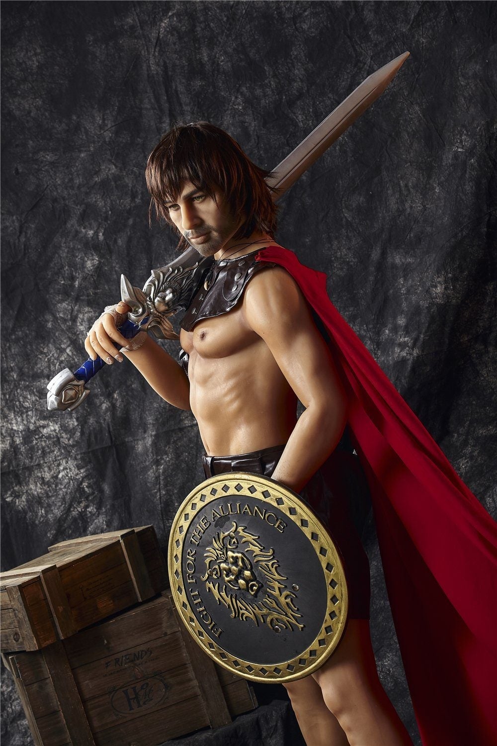 Warrior Charles  162cm(5ft3) TPE Male Doll - Iron Tech Doll