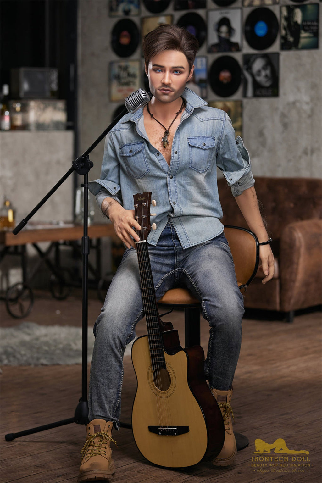 Jack Singer 170cm(5ft7) Silicone Male Sex Doll - IronTech Doll®