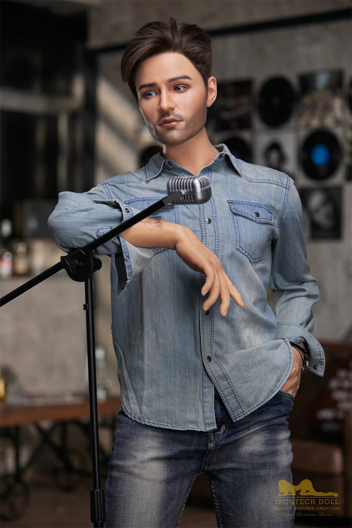 Jack Singer 170cm(5ft7) Silicone Male Sex Doll - IronTech Doll®