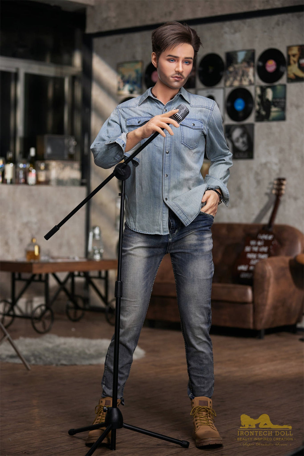 Jack Singer 170cm(5ft7) Silicone Male Sex Doll - IronTech Doll®