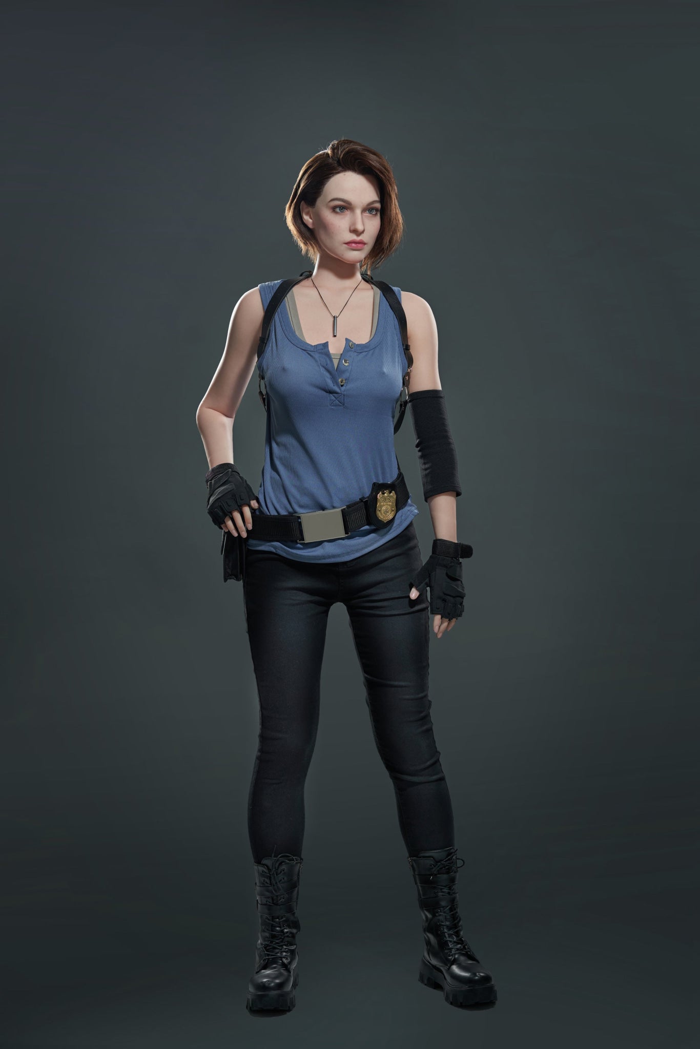 Jill Valentine Lady Silicone Sex Doll - Game Lady Doll
