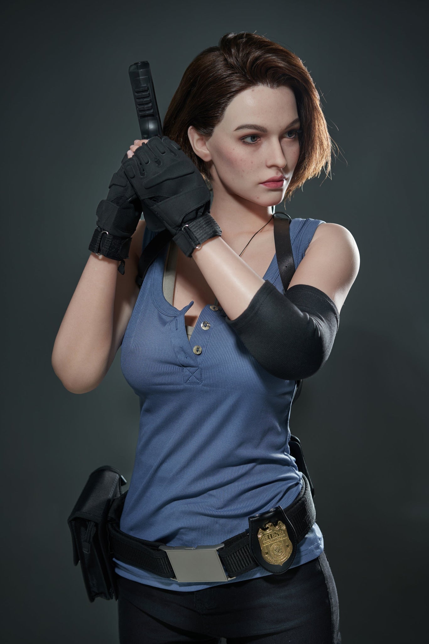 Jill Valentine Lady Silicone Sex Doll - Game Lady Doll
