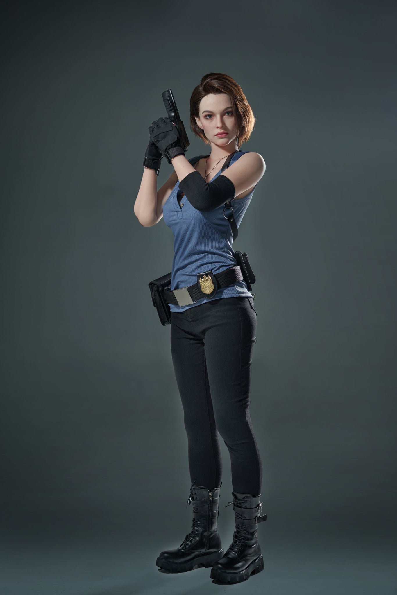 Jill Valentine Lady Silicone Sex Doll - Game Lady Doll