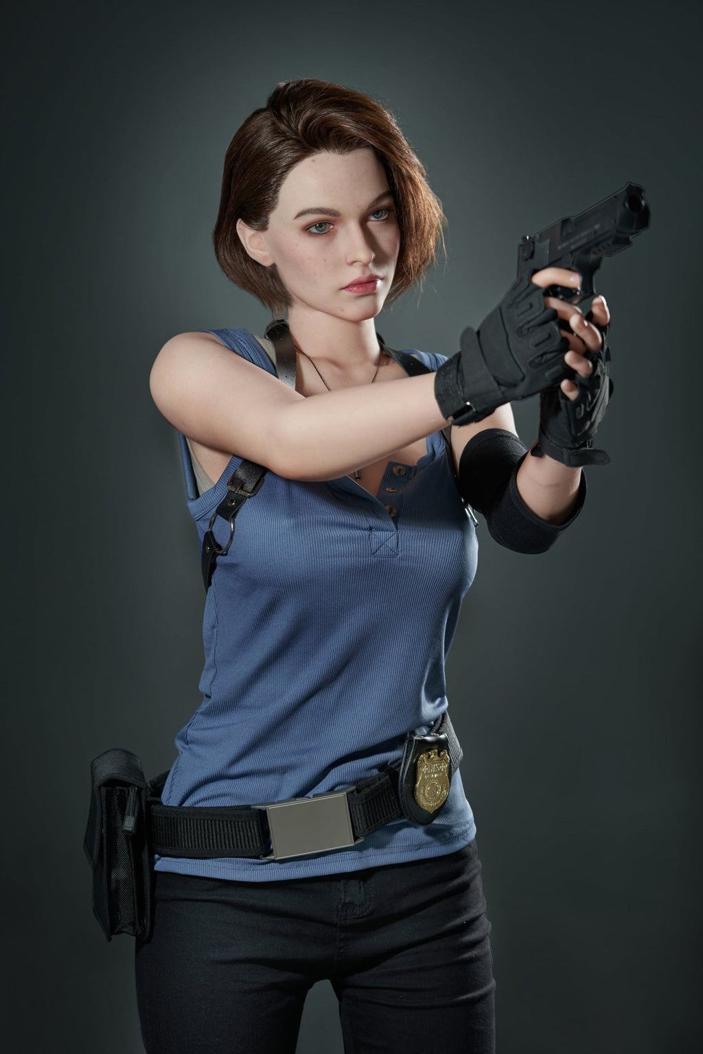 Jill Valentine Lady Silicone Sex Doll - Game Lady Doll