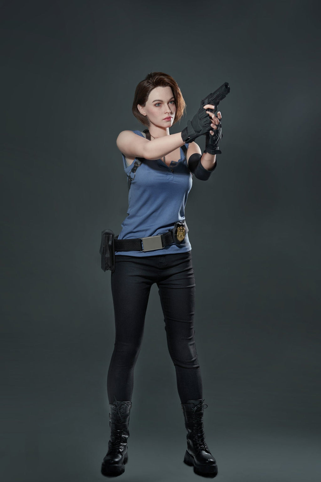 Jill Valentine Lady Silicone Sex Doll - Game Lady Doll