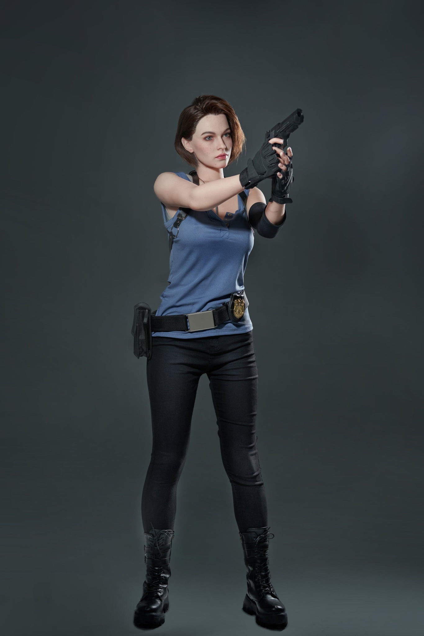Jill Valentine Lady Silicone Sex Doll - Game Lady Doll