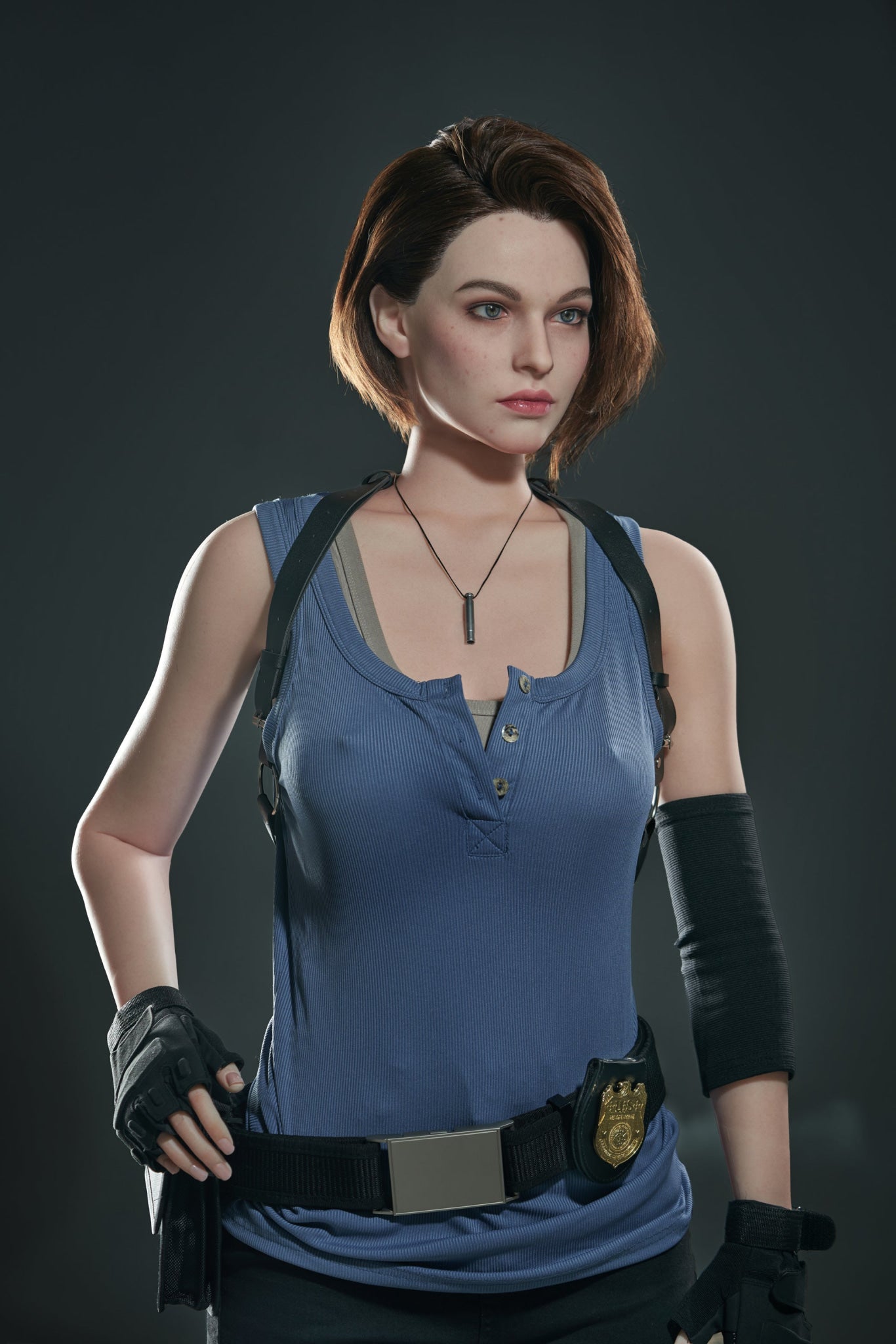 Jill Valentine Lady Silicone Sex Doll - Game Lady Doll