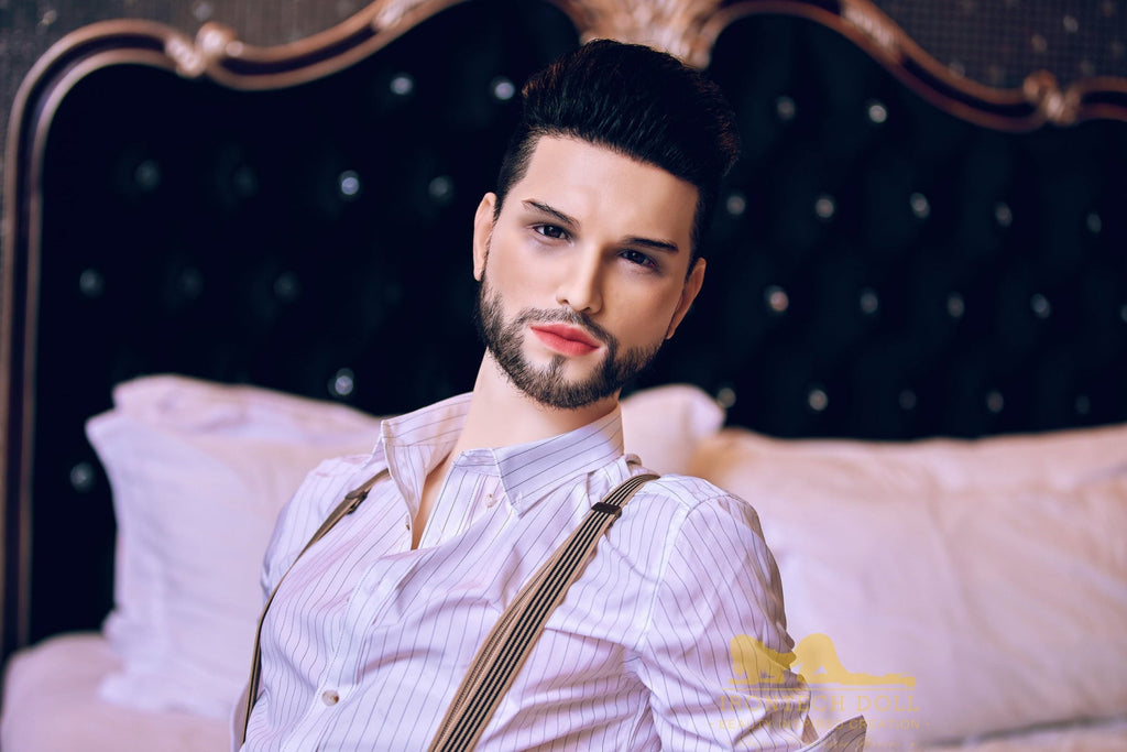 Kevin 162cm(5ft3) TPE body and silicone head Hybrid Male Sex Doll - Iron Tech Doll