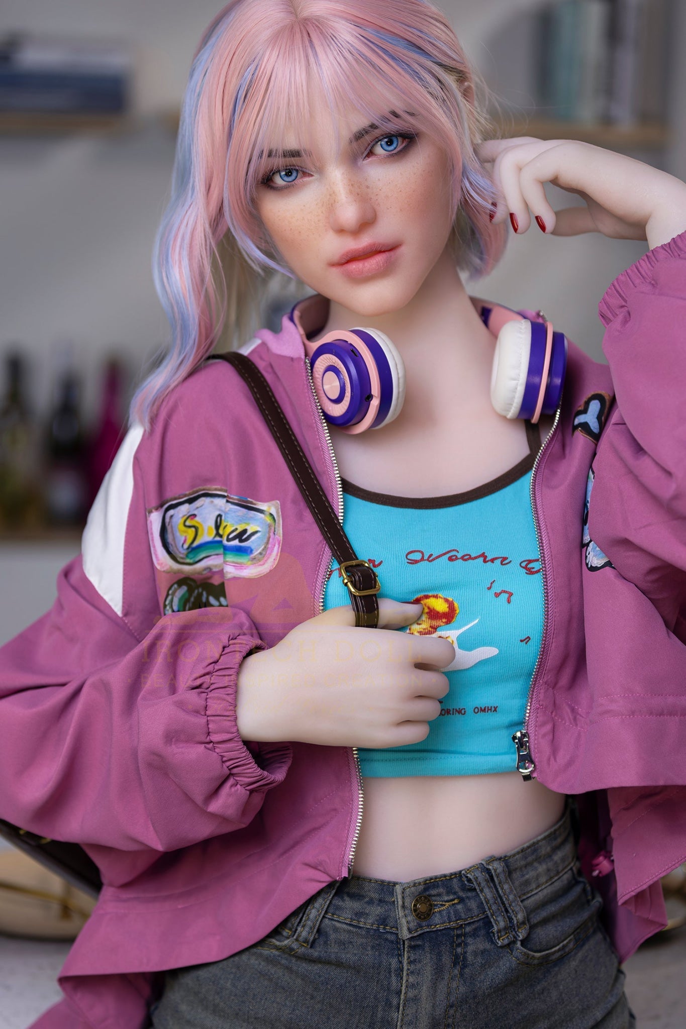Heidi 162cm(5ft3) A-Cup  Hybrid Silicone Head + TPE Body - IronTech Doll®