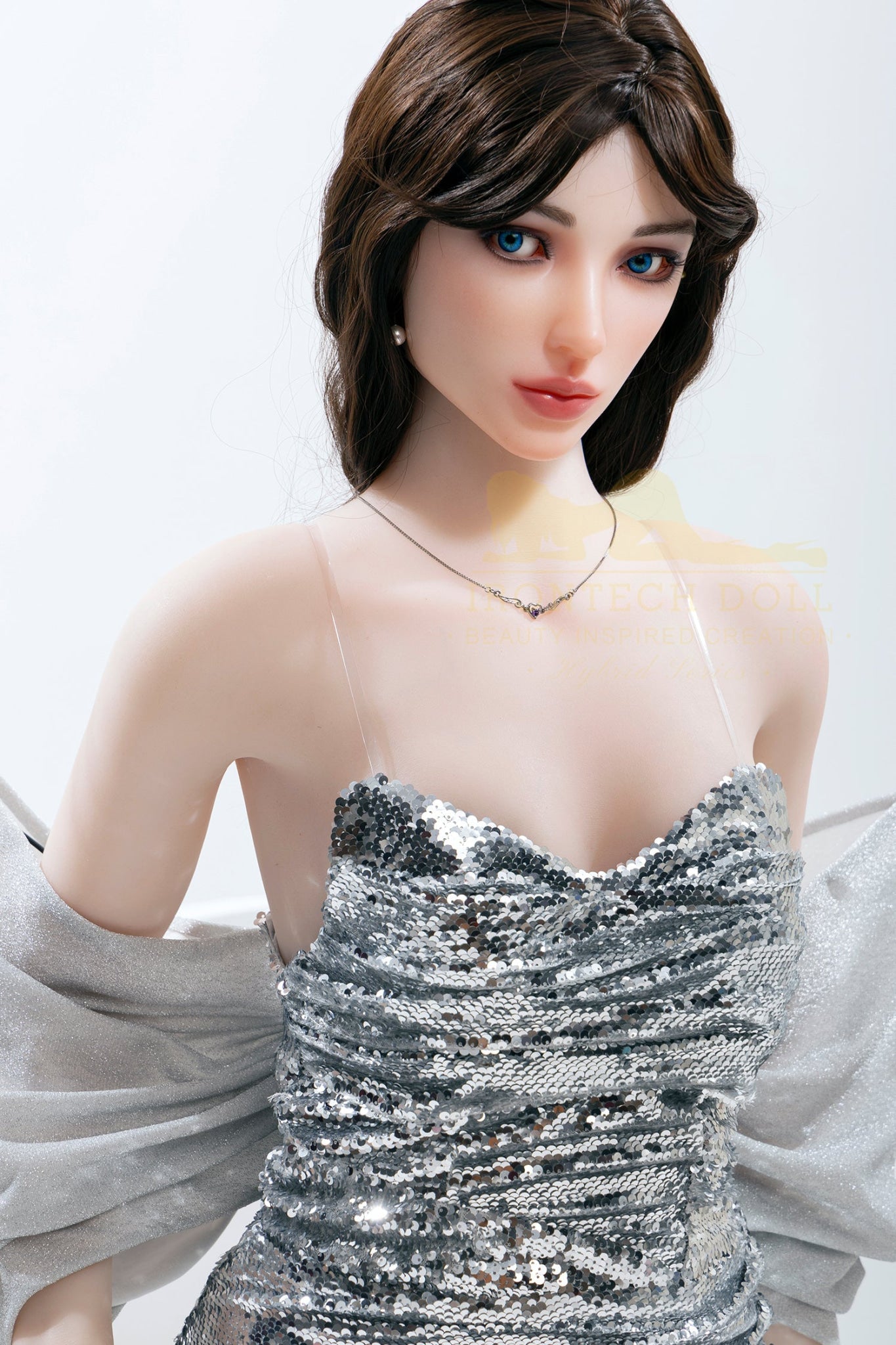 Gia 162cm(5ft3) A-Cup Silicone Head+TPE Body - IronTech Doll®