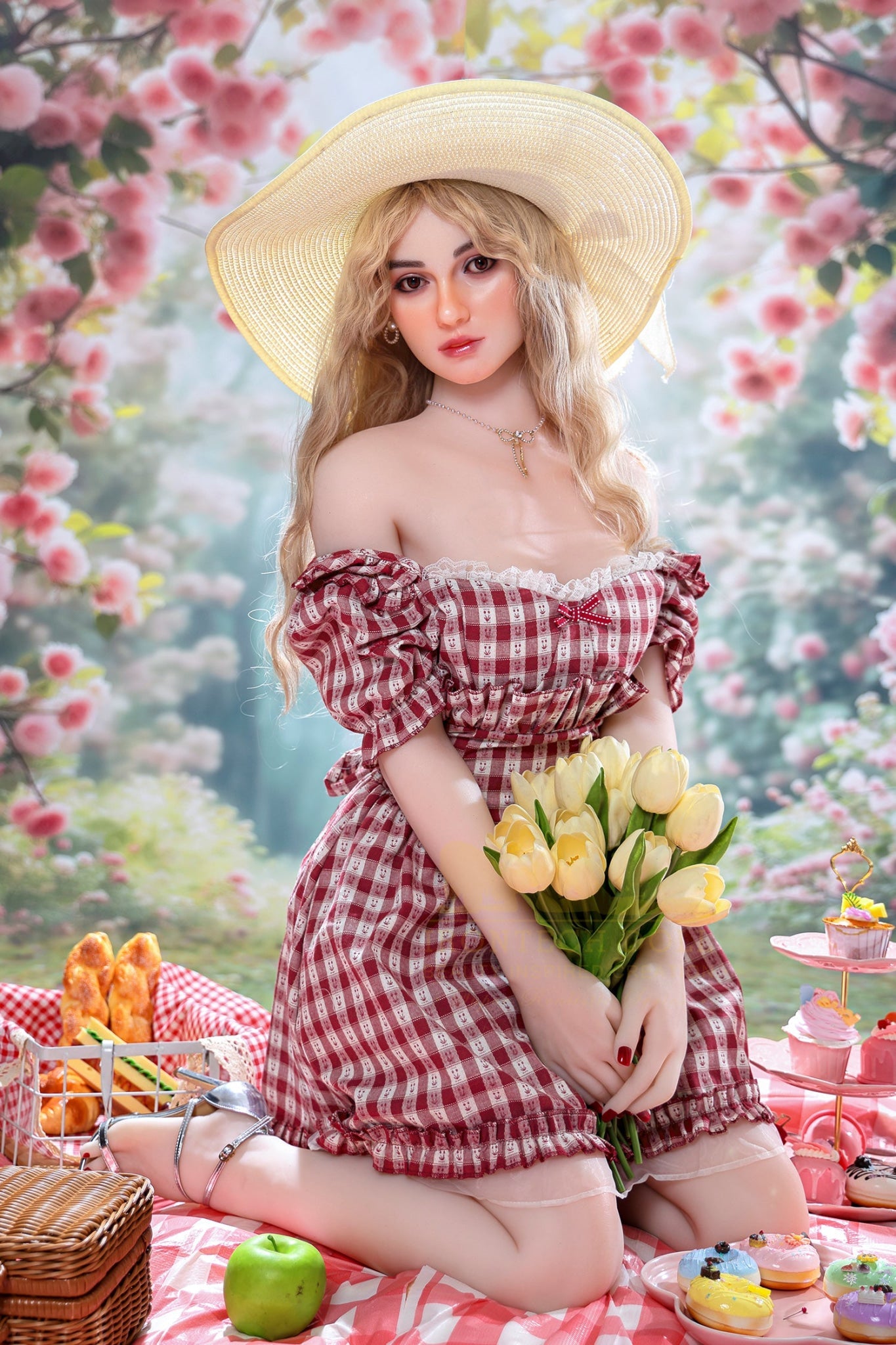 Tina 162cm(5ft3) A-Cup Hybrid Silicone Head + TPE Body - IronTech Doll®