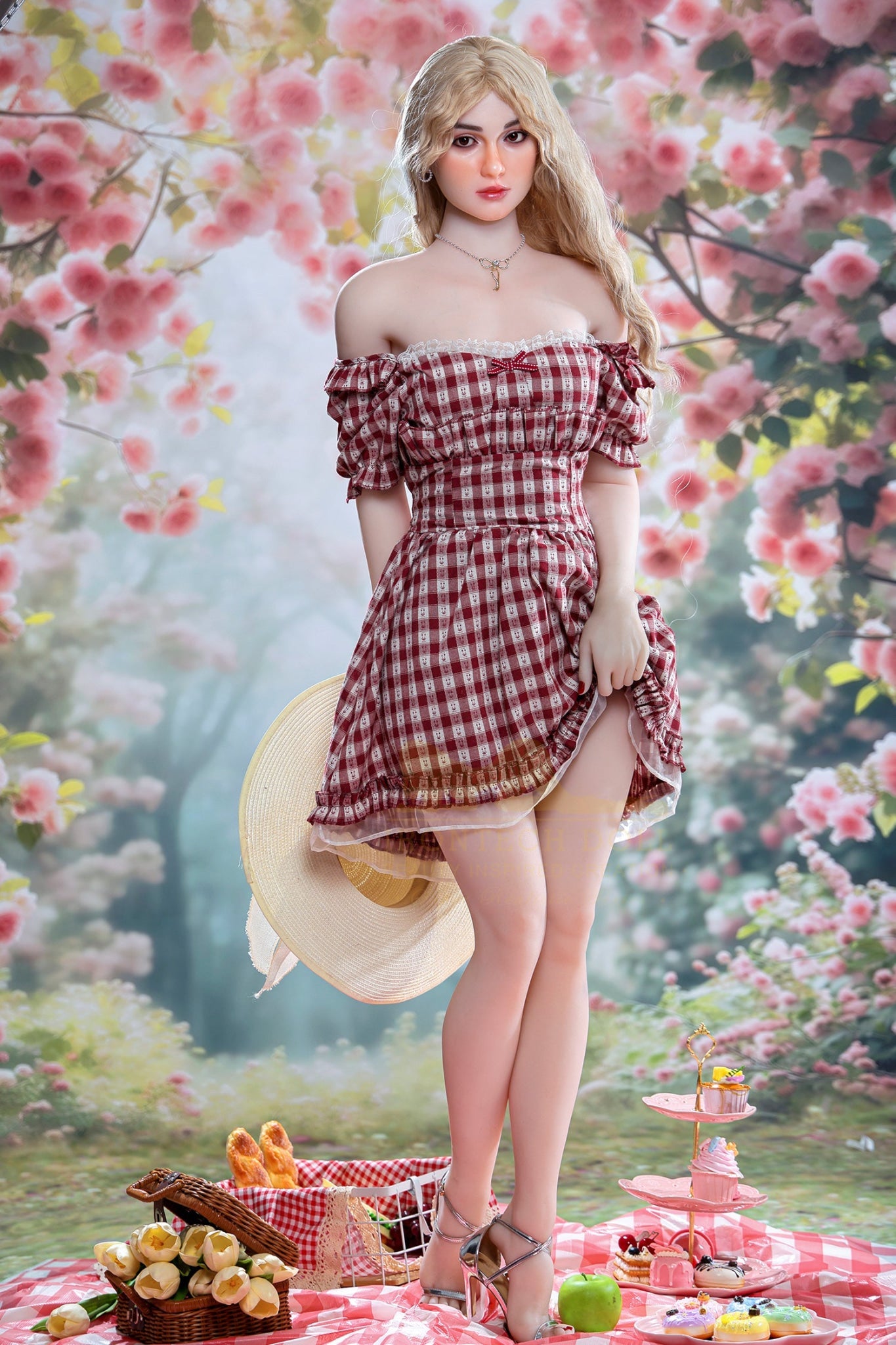 Tina 162cm(5ft3) A-Cup Hybrid Silicone Head + TPE Body - IronTech Doll®