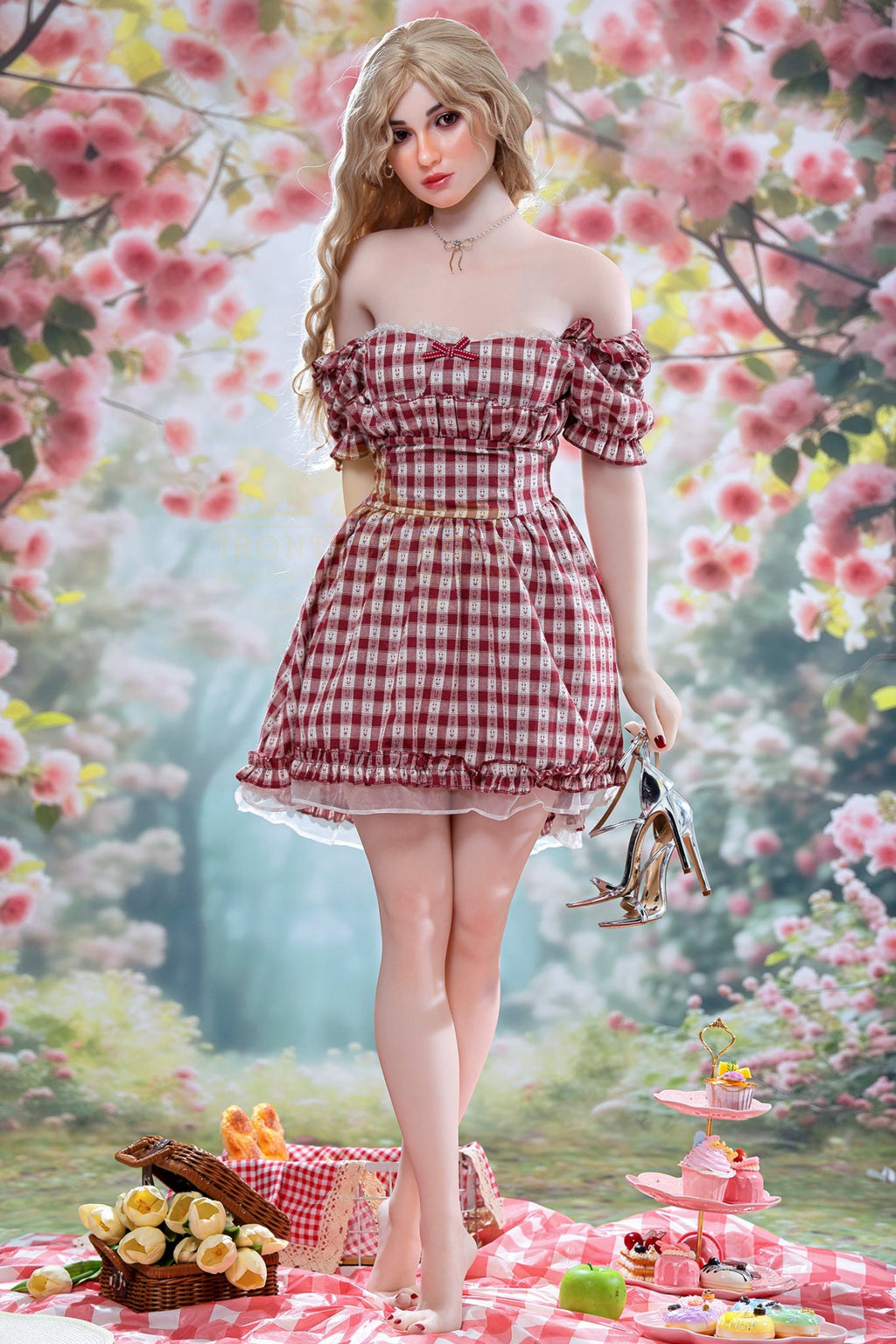 Tina 162cm(5ft3) A-Cup Hybrid Silicone Head + TPE Body - IronTech Doll®