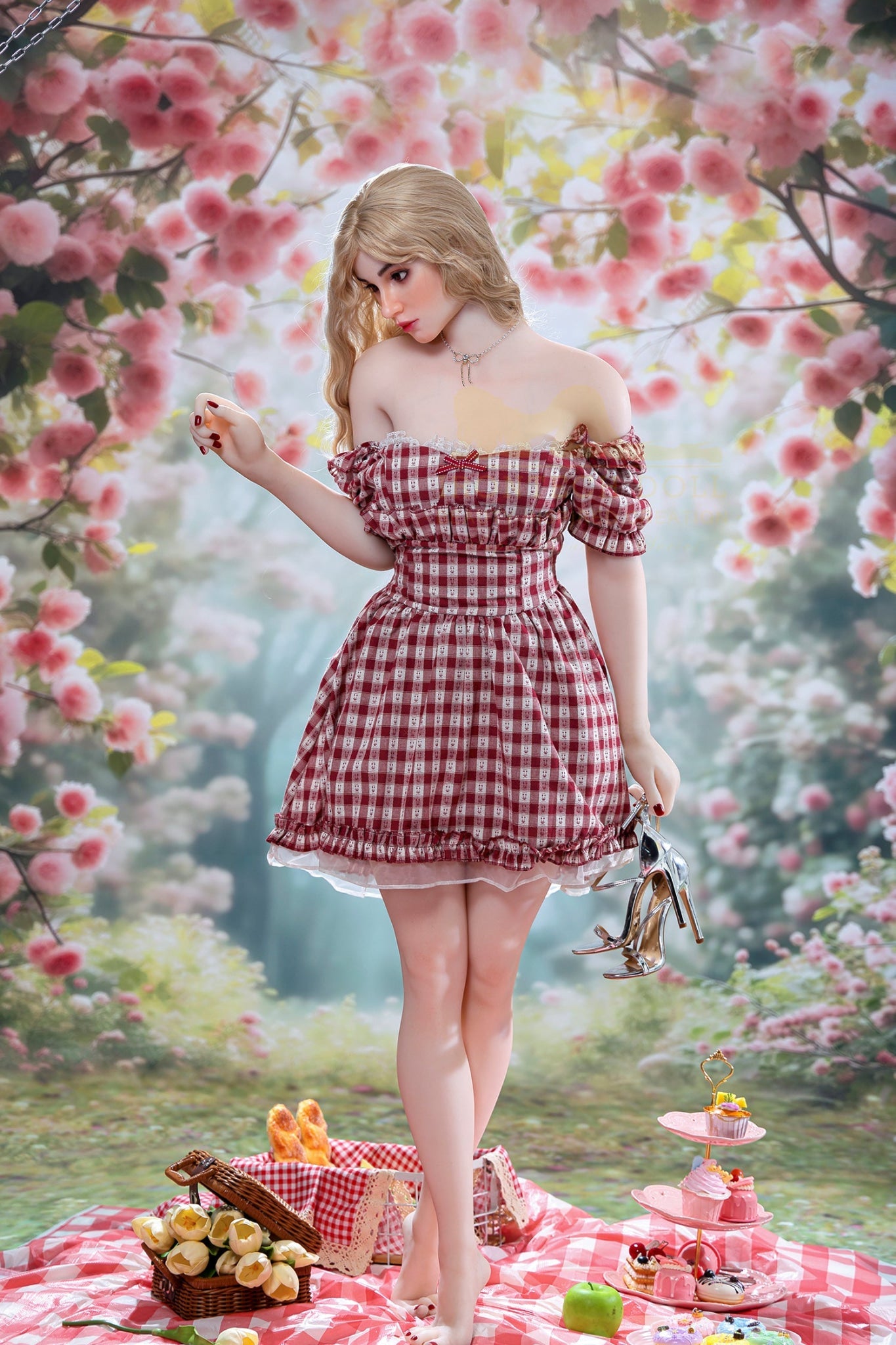 Tina 162cm(5ft3) A-Cup Hybrid Silicone Head + TPE Body - IronTech Doll®