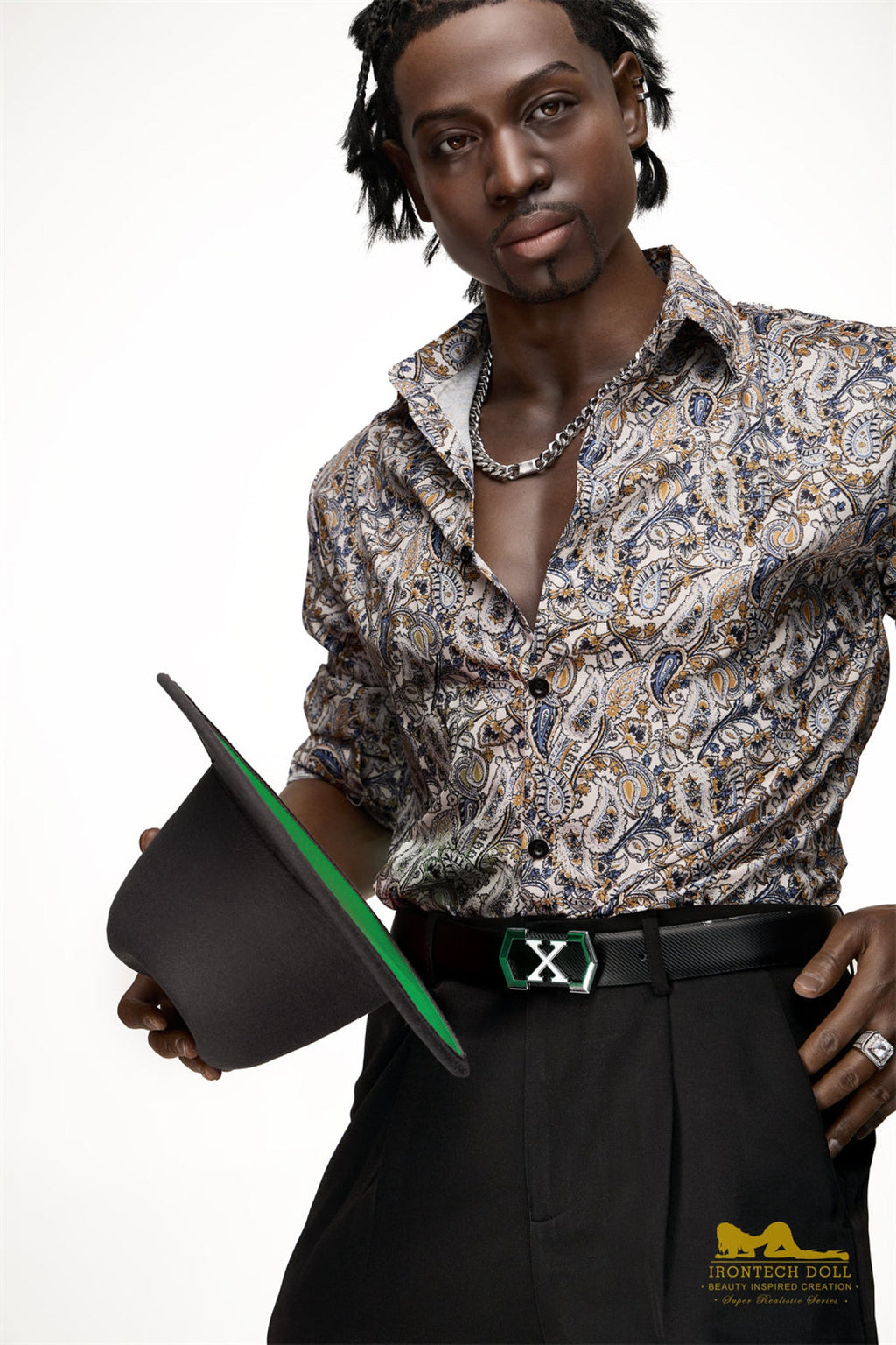 James 176cm( 5ft8) Silicone Male Sex Doll - IronTech Doll®