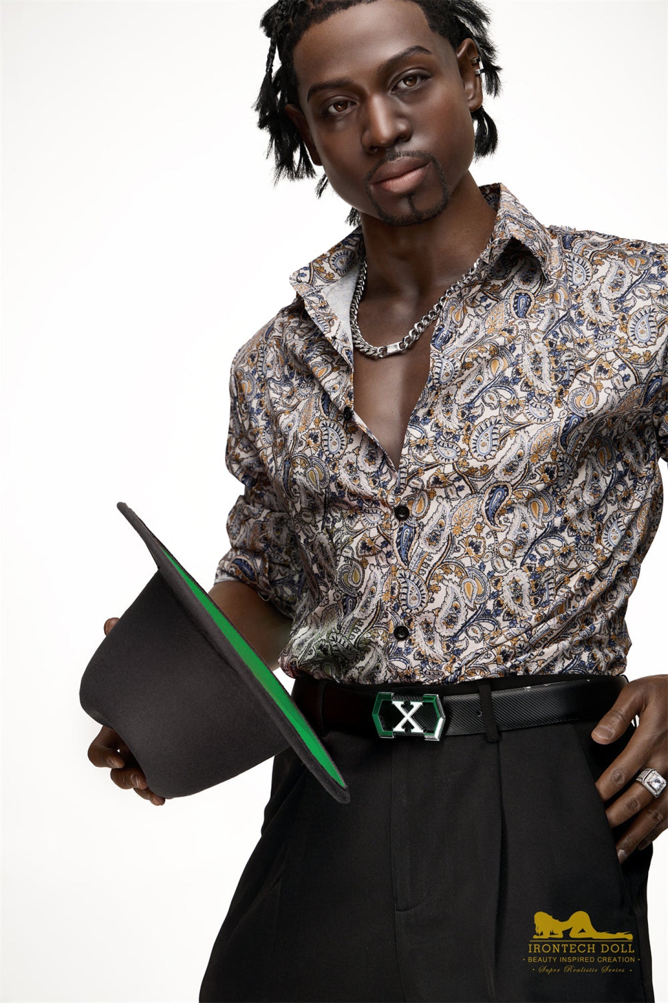 James 176cm( 5ft8) Silicone Male Sex Doll - IronTech Doll®