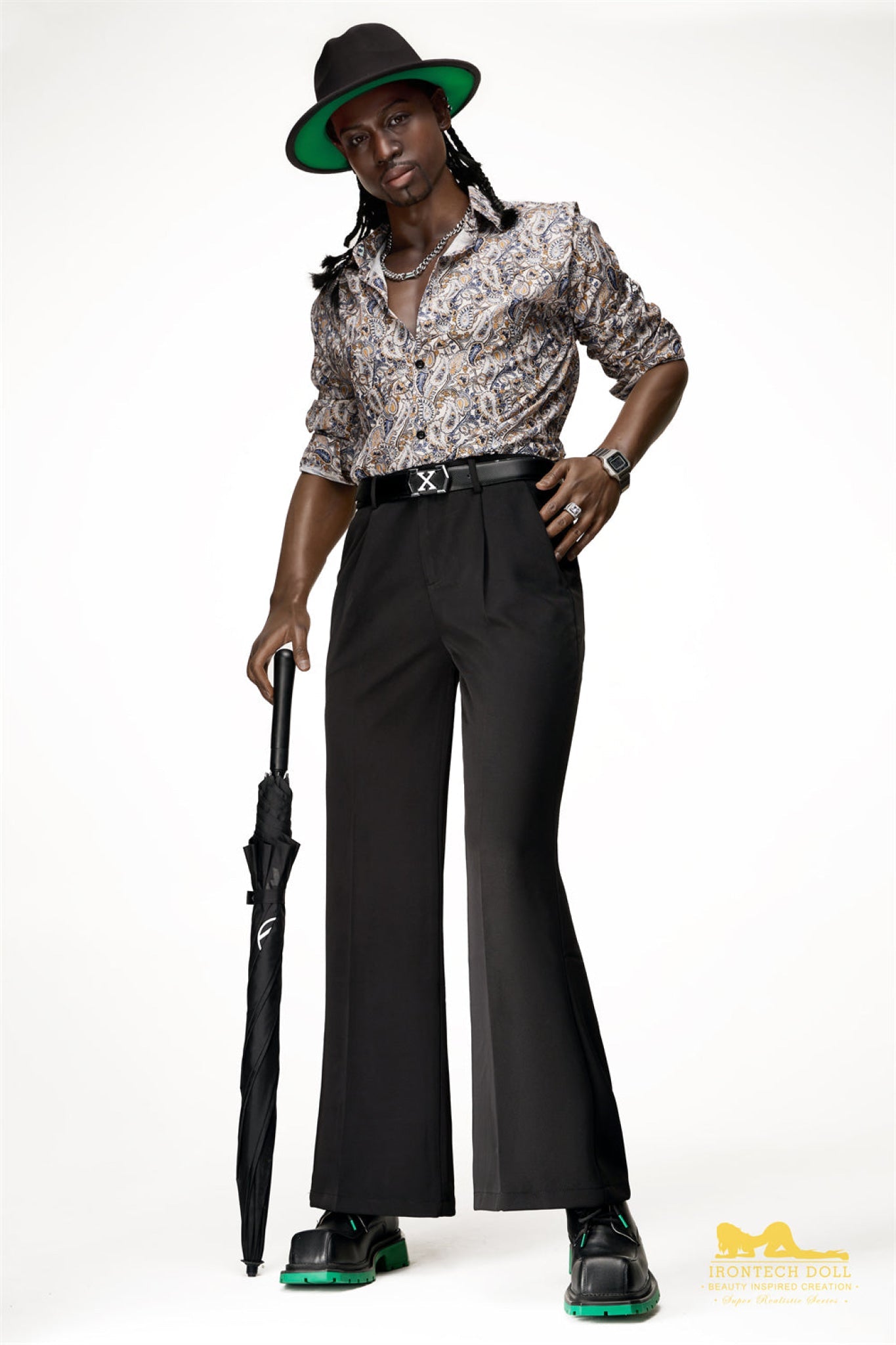 James 176cm( 5ft8) Silicone Male Sex Doll - IronTech Doll®