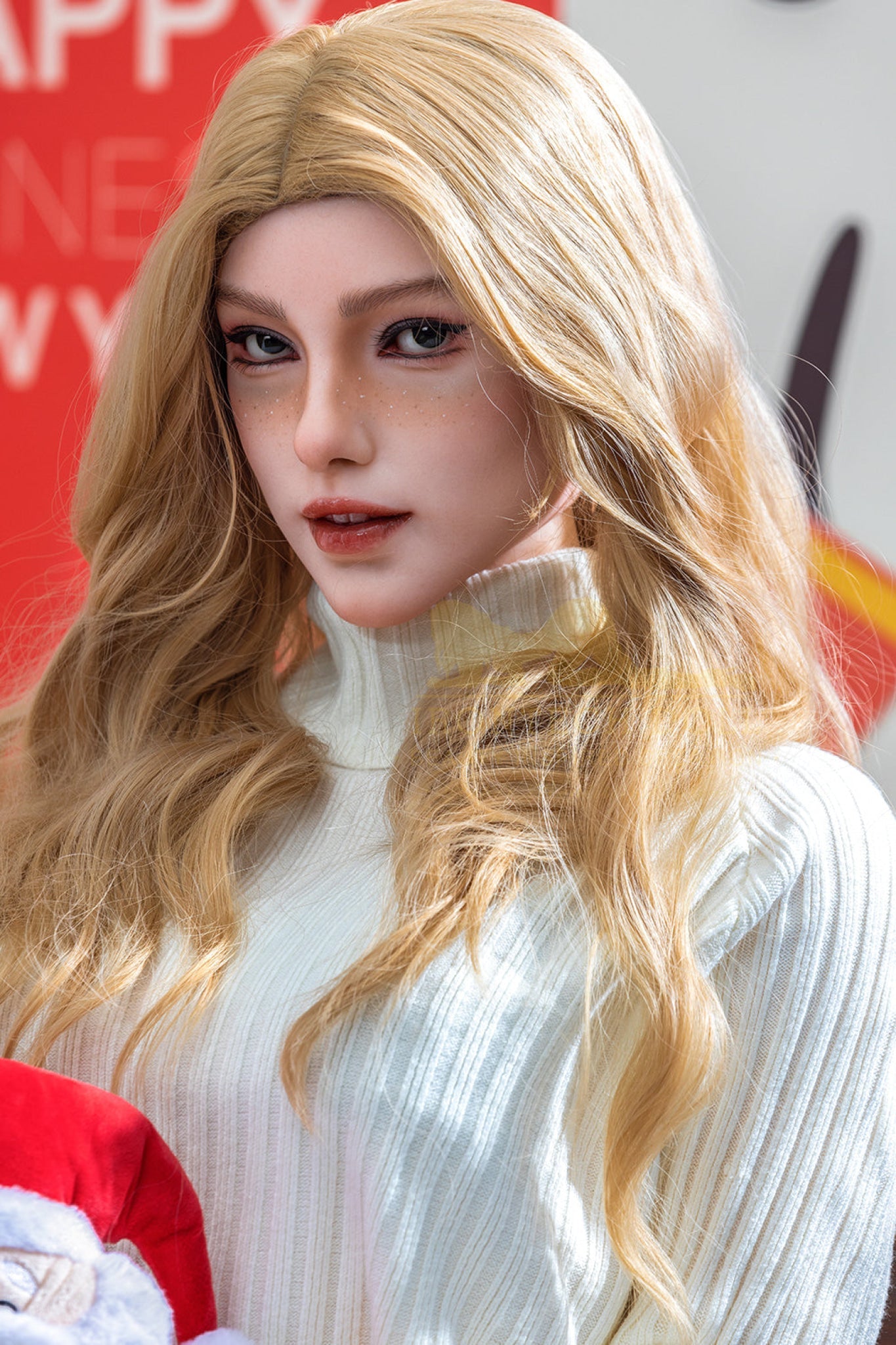 Vivian 163cm (5ft3) A-Cup Blonde Full Silicone - IronTech Doll®