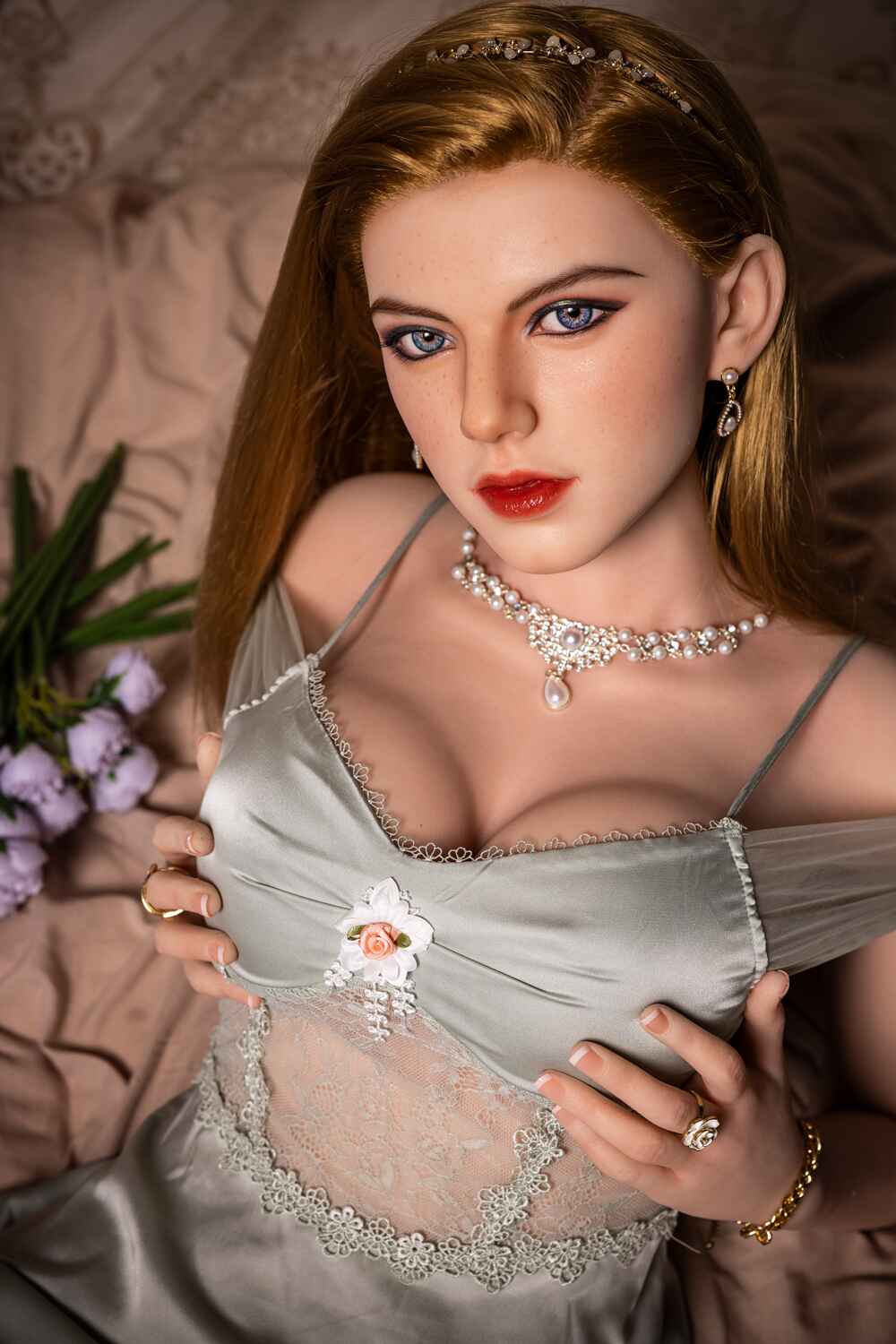 Blonde Mira Realistic Love Doll - Starpery®