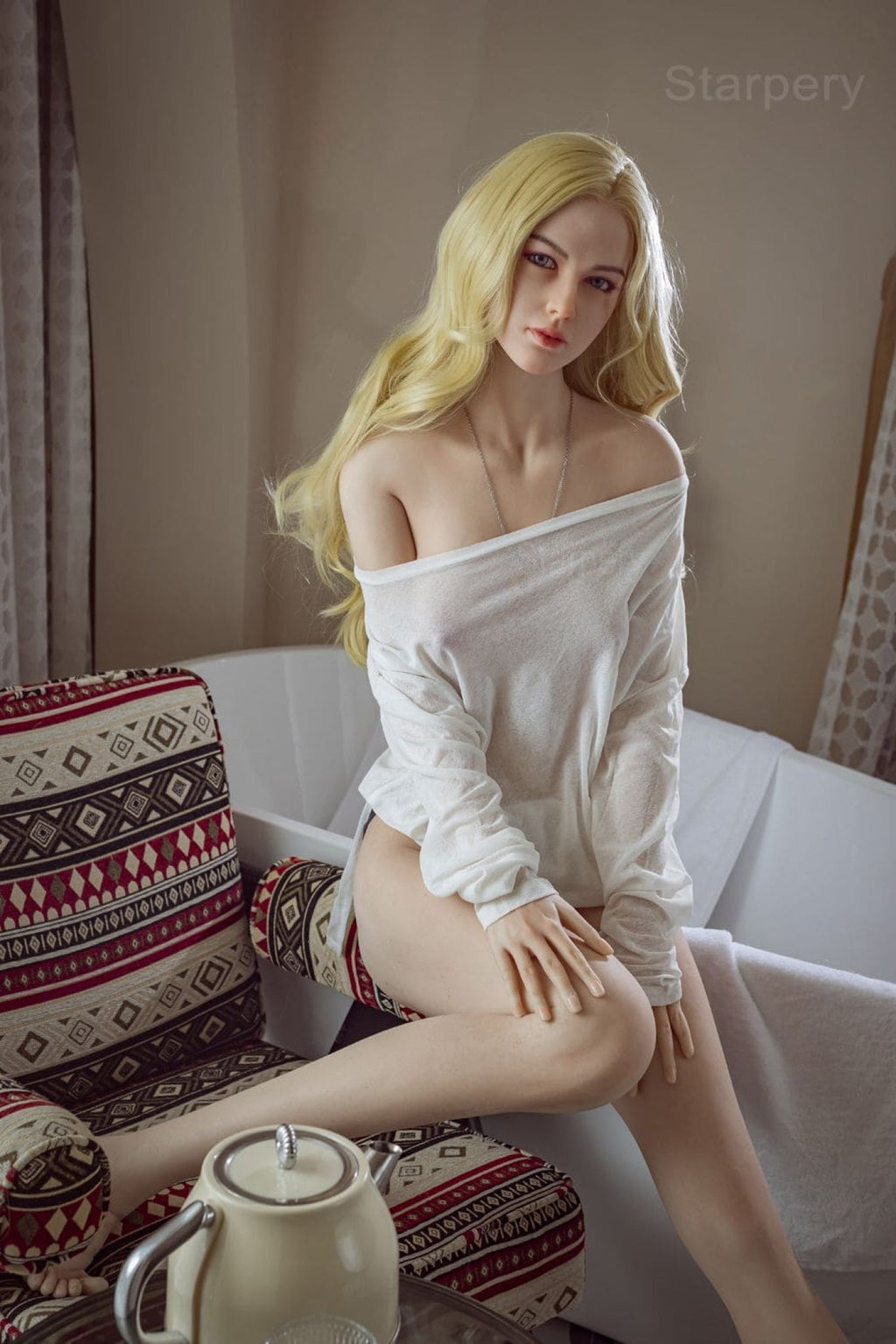 Lubby Blonde Realistic TPE Sex Doll - Starpery®