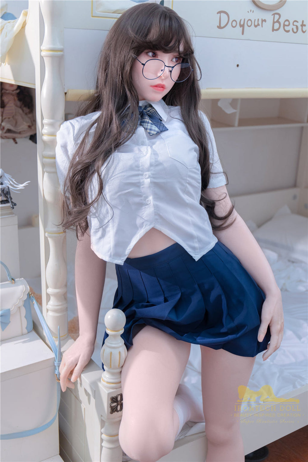 Suki 168cm(5ft6) A-Cup Silicone Love Doll - IronTech Doll®