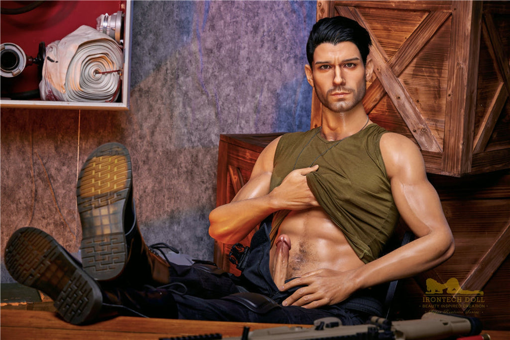 Thomas Soldier  176cm( 5ft8)  Silicone Male Sex Doll - IronTech Doll®