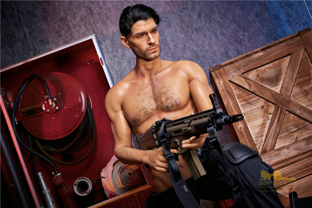 Thomas Soldier  176cm( 5ft8)  Silicone Male Sex Doll - IronTech Doll®