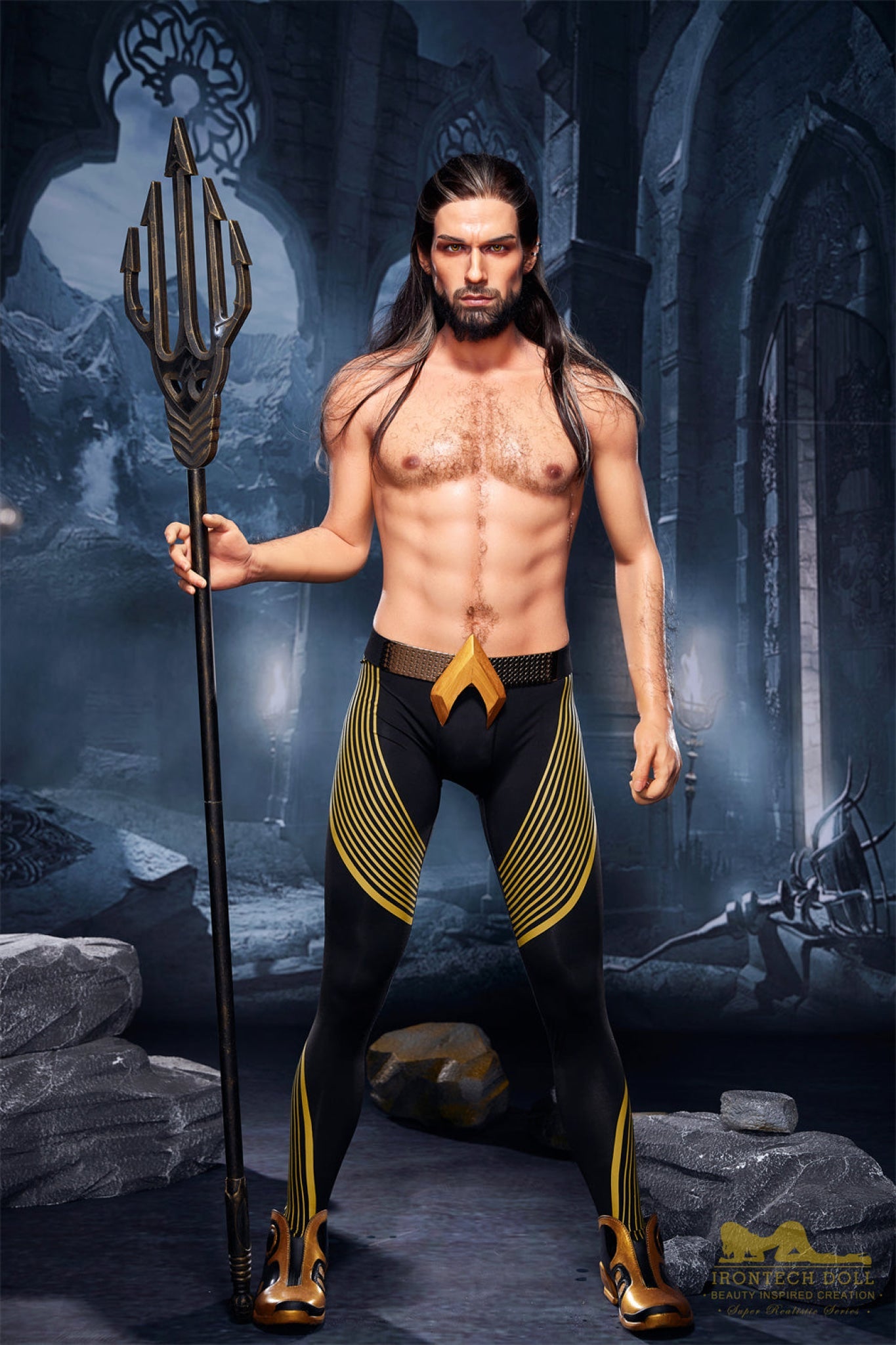 Thomas  170cm(5ft7)  Aquaman Silicone Male Sex Doll - IronTech Doll®