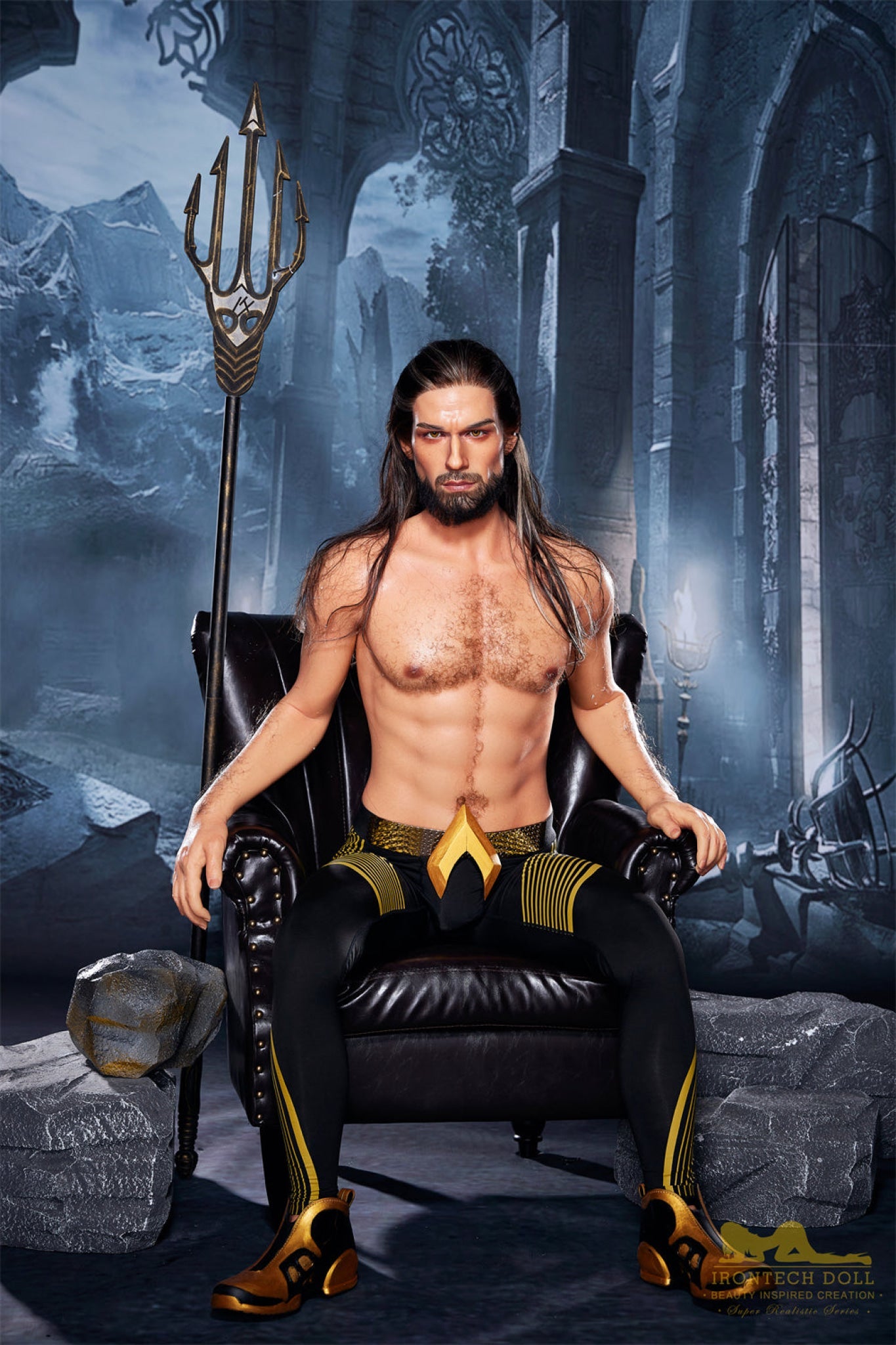 Thomas  170cm(5ft7)  Aquaman Silicone Male Sex Doll - IronTech Doll®