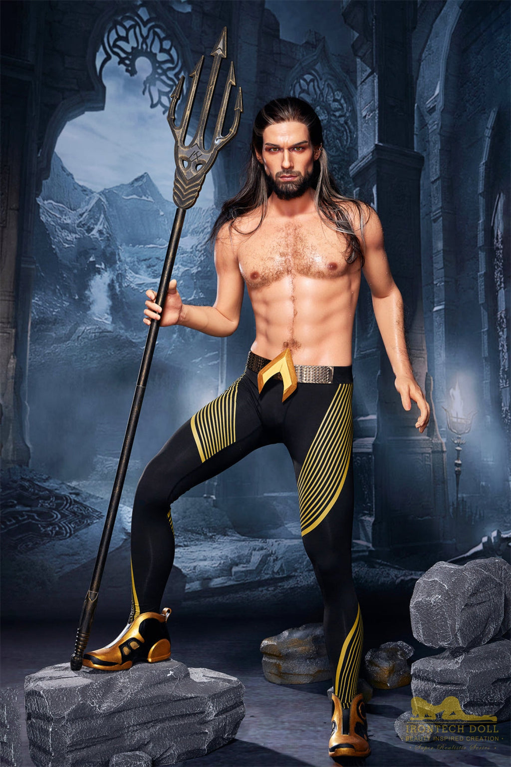 Thomas  170cm(5ft7)  Aquaman Silicone Male Sex Doll - IronTech Doll®