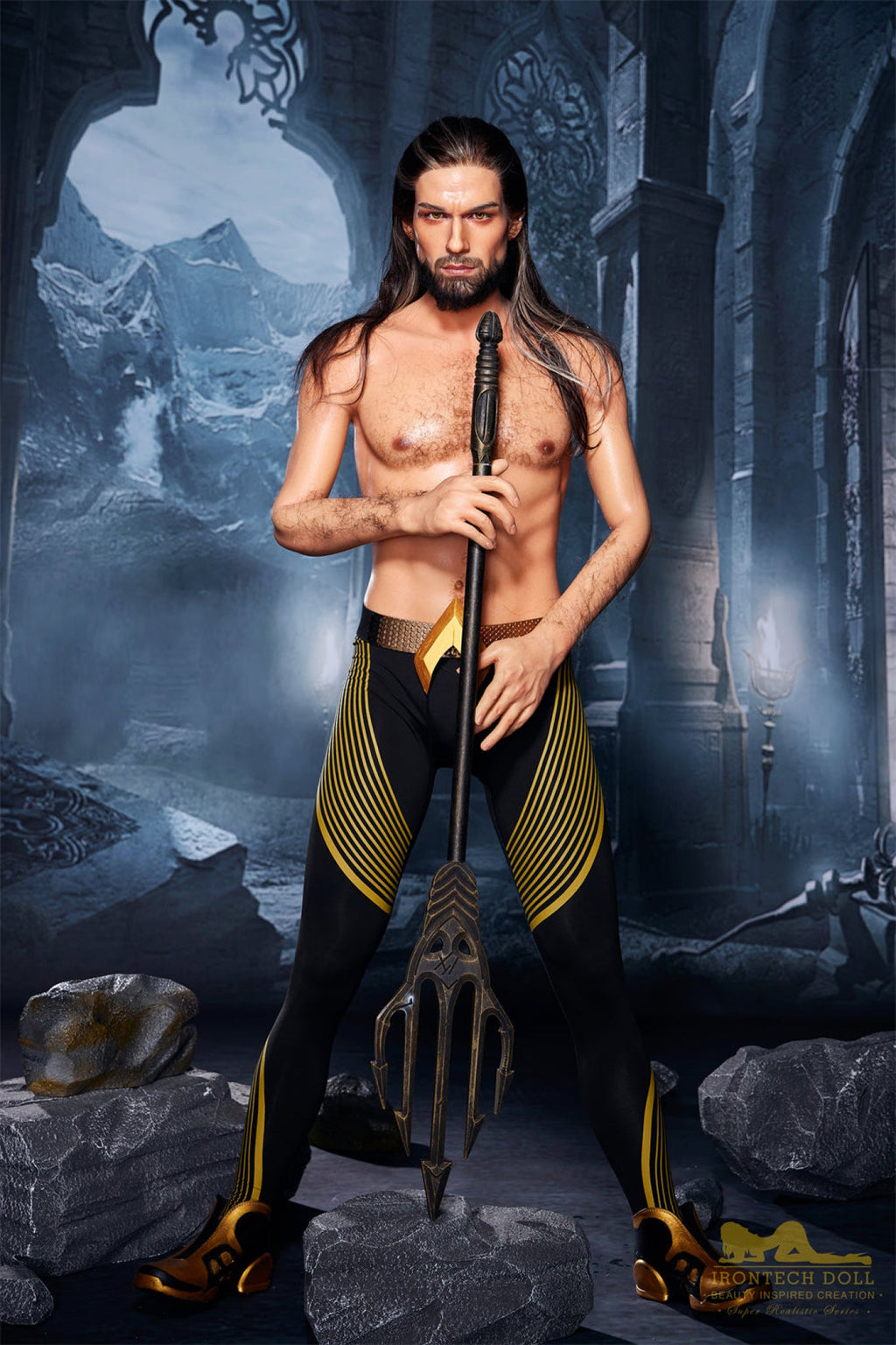 Thomas  170cm(5ft7)  Aquaman Silicone Male Sex Doll - IronTech Doll®