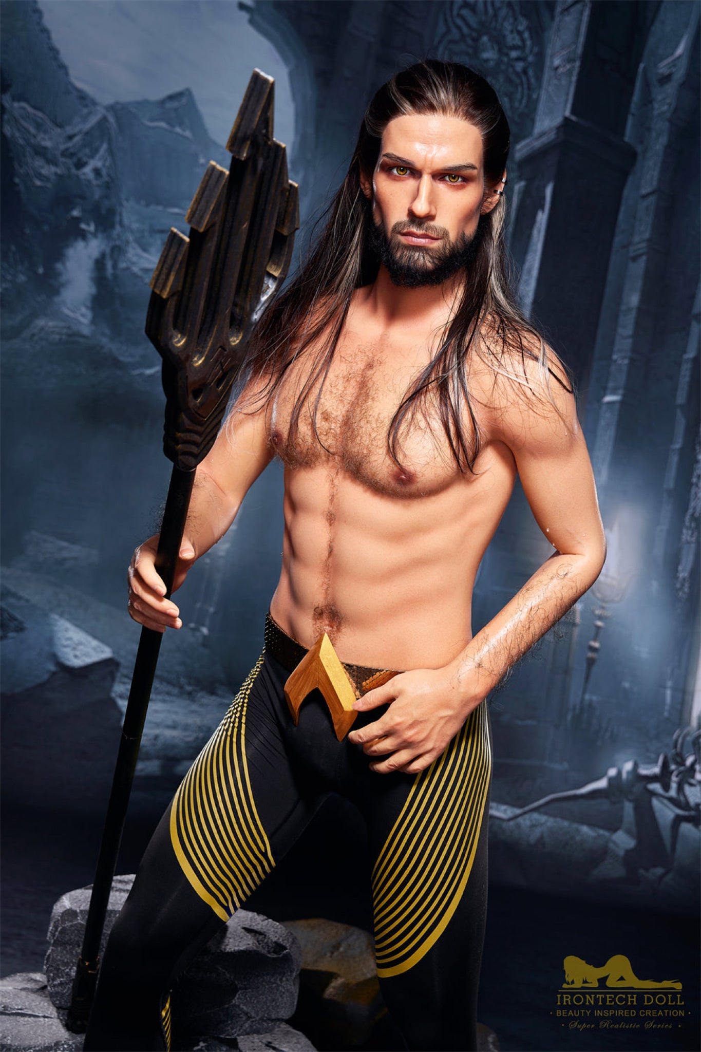 Thomas  170cm(5ft7)  Aquaman Silicone Male Sex Doll - IronTech Doll®